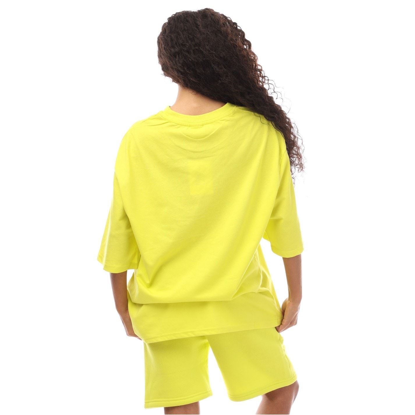 Hype Oversize Fit Signature Print T-Shirt