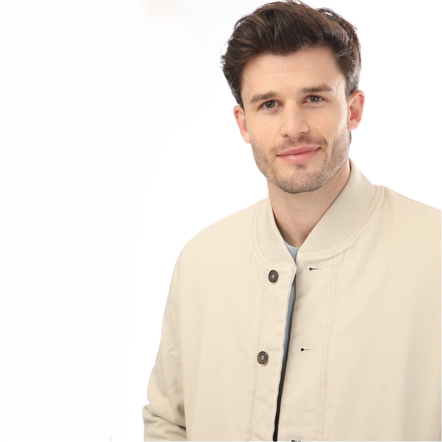 Lyle and Scott Petite Collared Neck Bomber Jacket