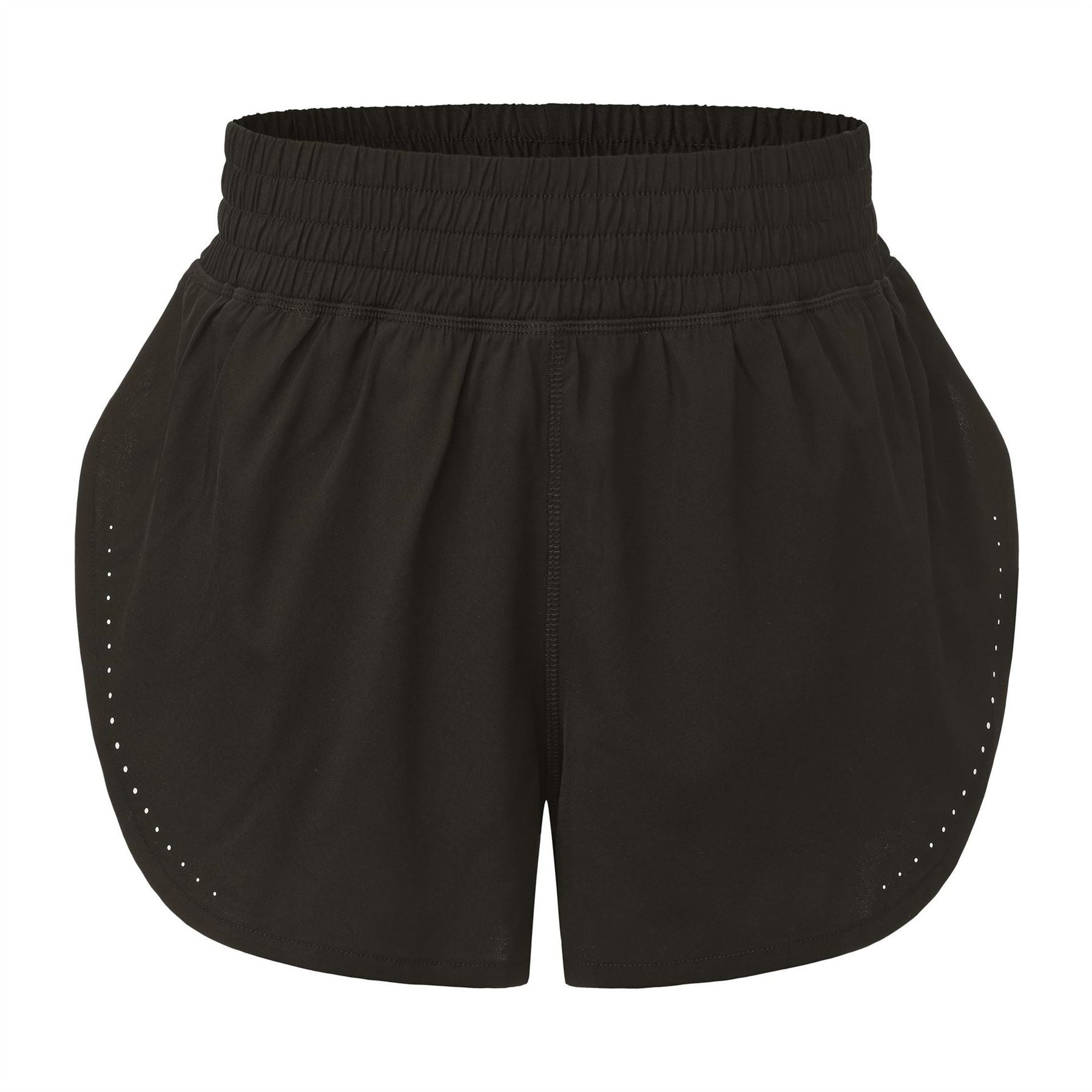 LA Gear Womens Essential High Waisted 2 In 1 Running Shorts