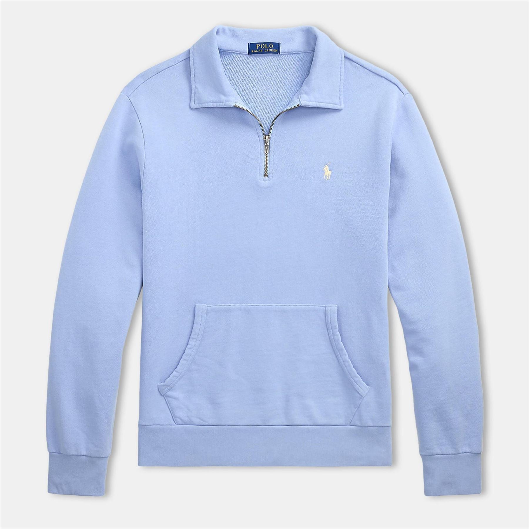 Polo Ralph Lauren Terry Cotton Quarter Zip Sweater