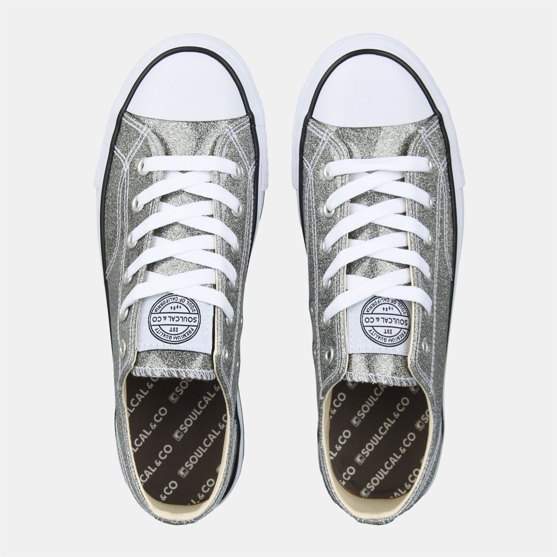 SoulCal Canvasas Low Ladies Canvasas Shoes