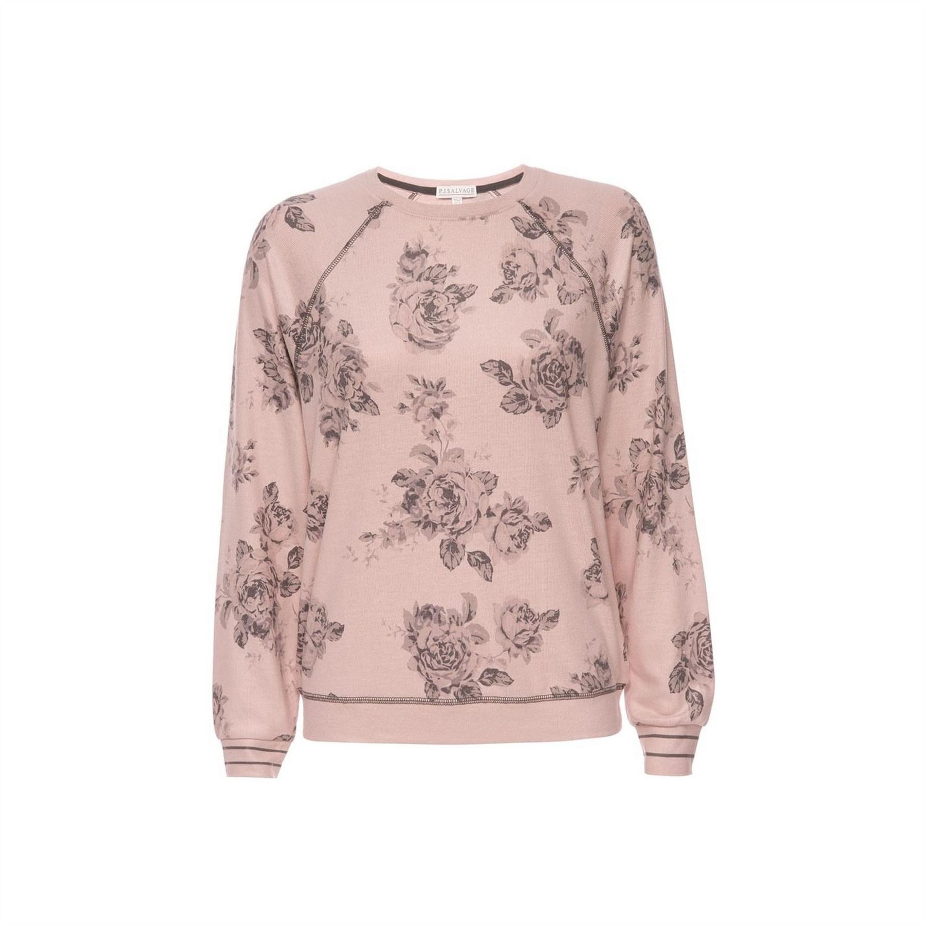 PJ Salvage Salvage Floral Crew Neck