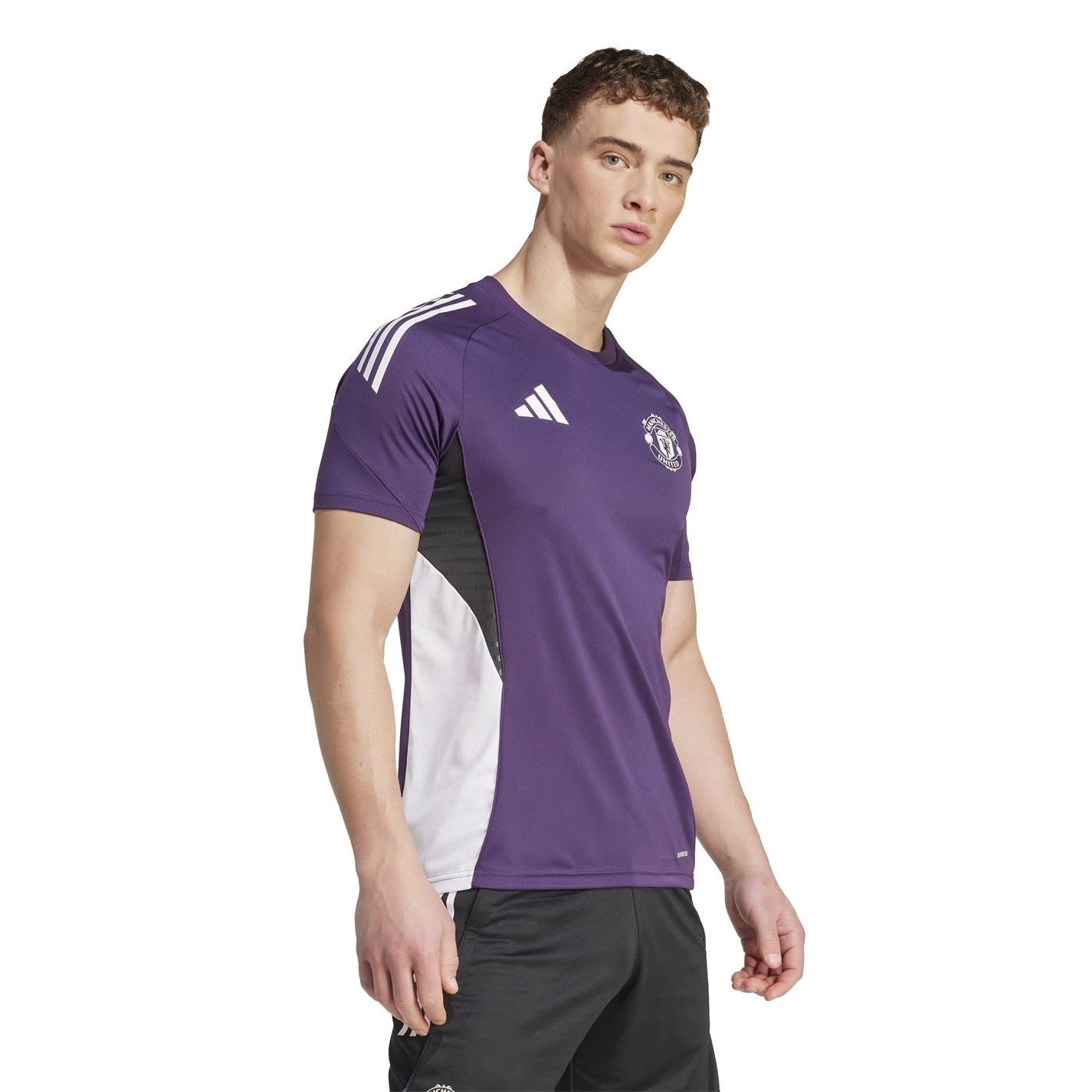 adidas Mens Manchester United Training Shirt 2025 2026