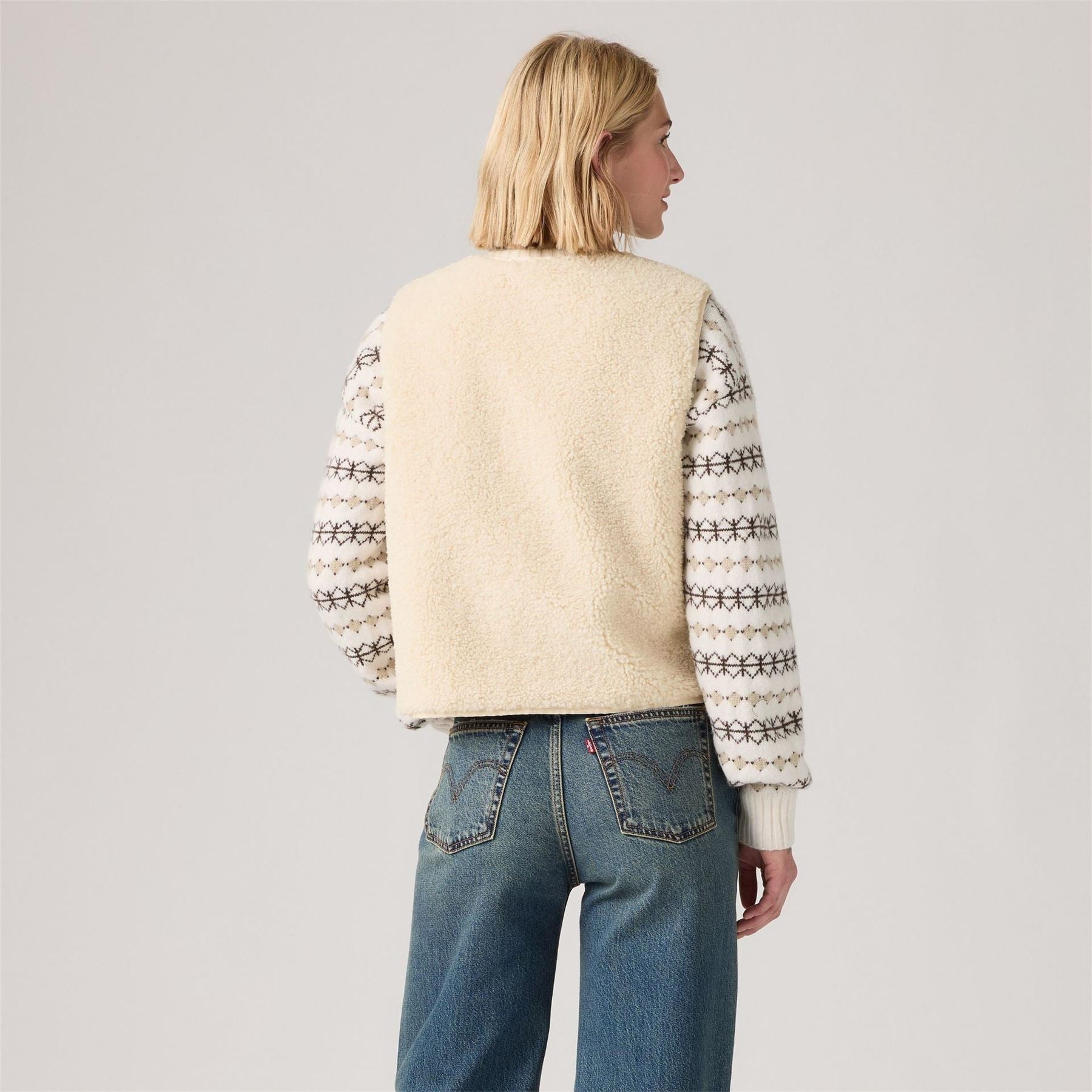 Levis Sherpa Vest Ld64