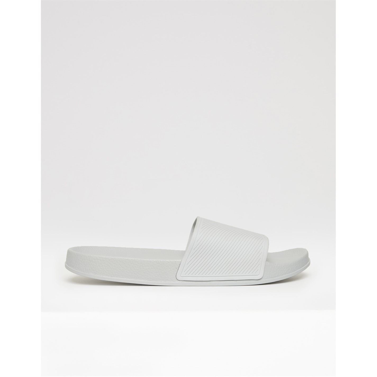 Threadbare Arlo Open Toe Textured Slide Sandals