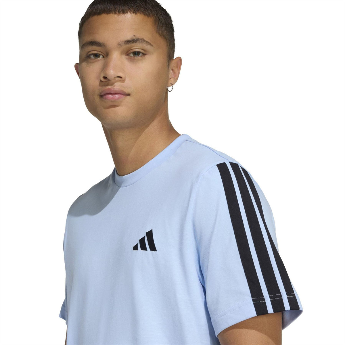 adidas Mens 3 Stripes T-Shirt