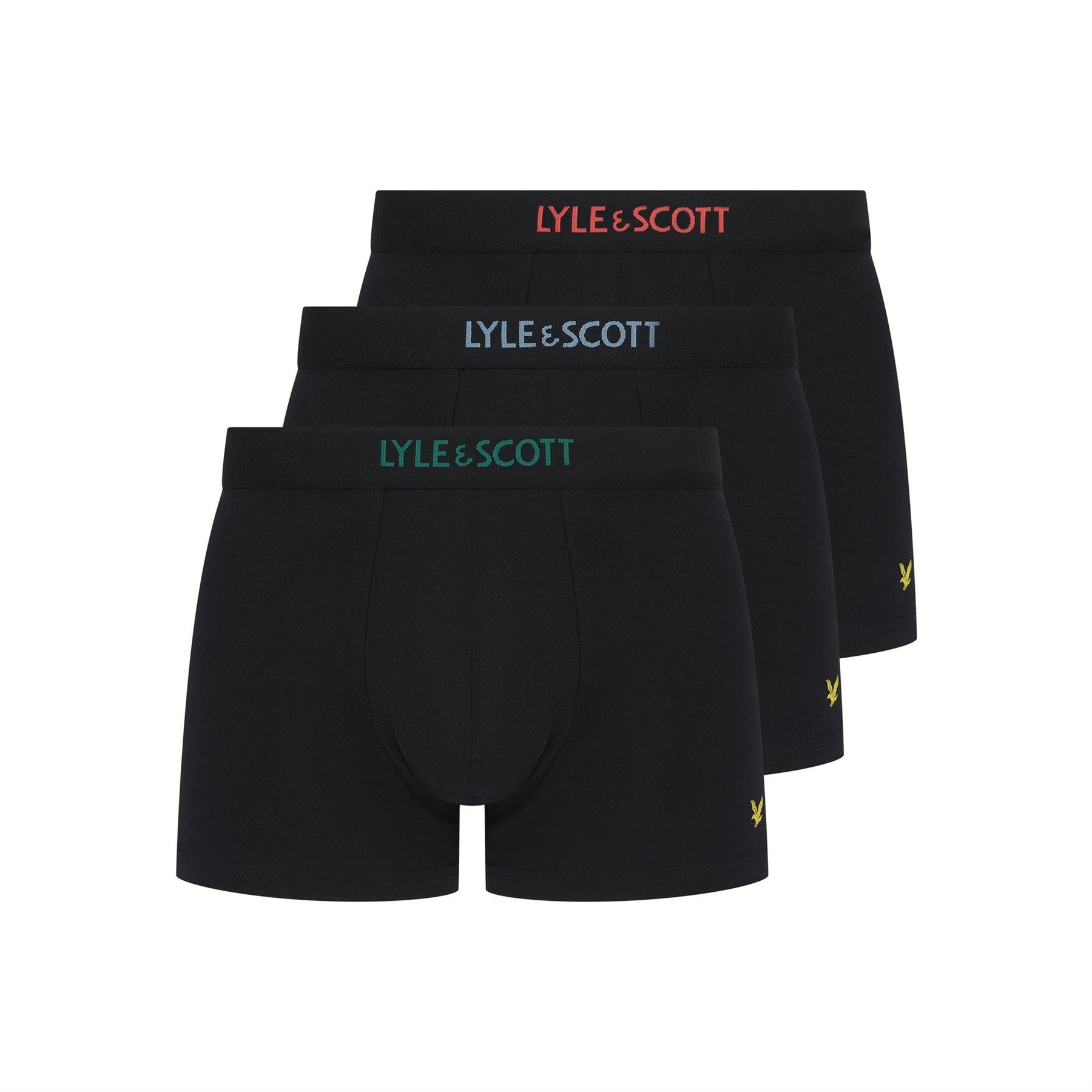 Lyle and Scott  And  Scott Devon 3 Pack Underwear Trunks