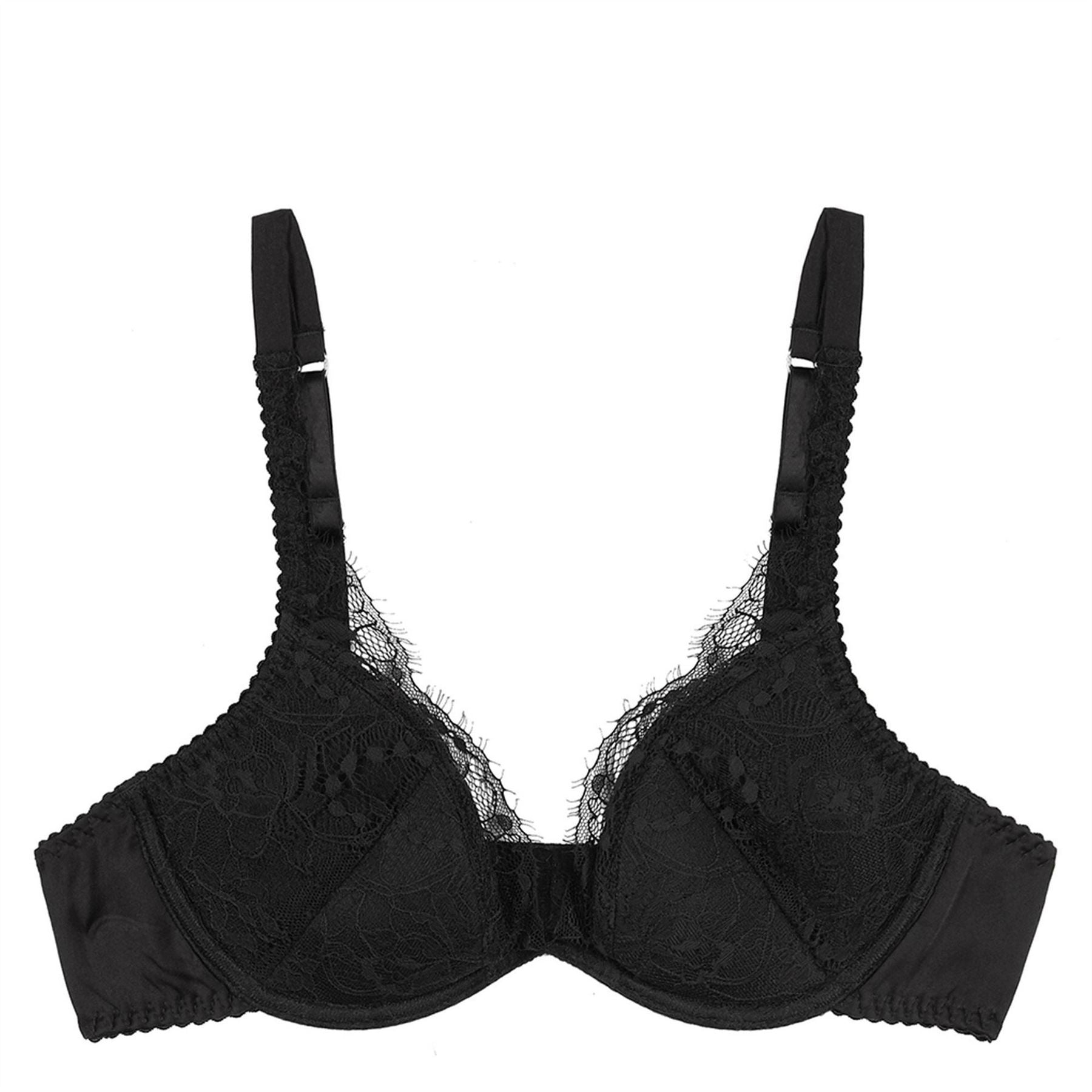 Fleur of England Lace Pad Plunge Bra