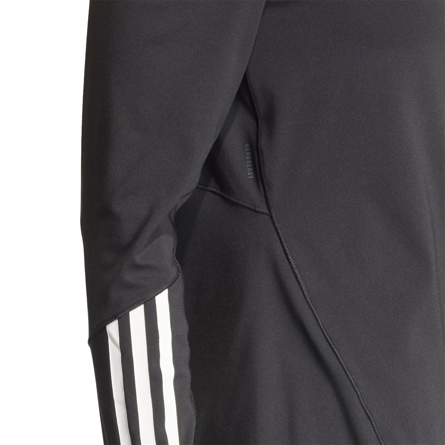 adidas Hyperglam Zip Neck Long Sleeve Gym Top