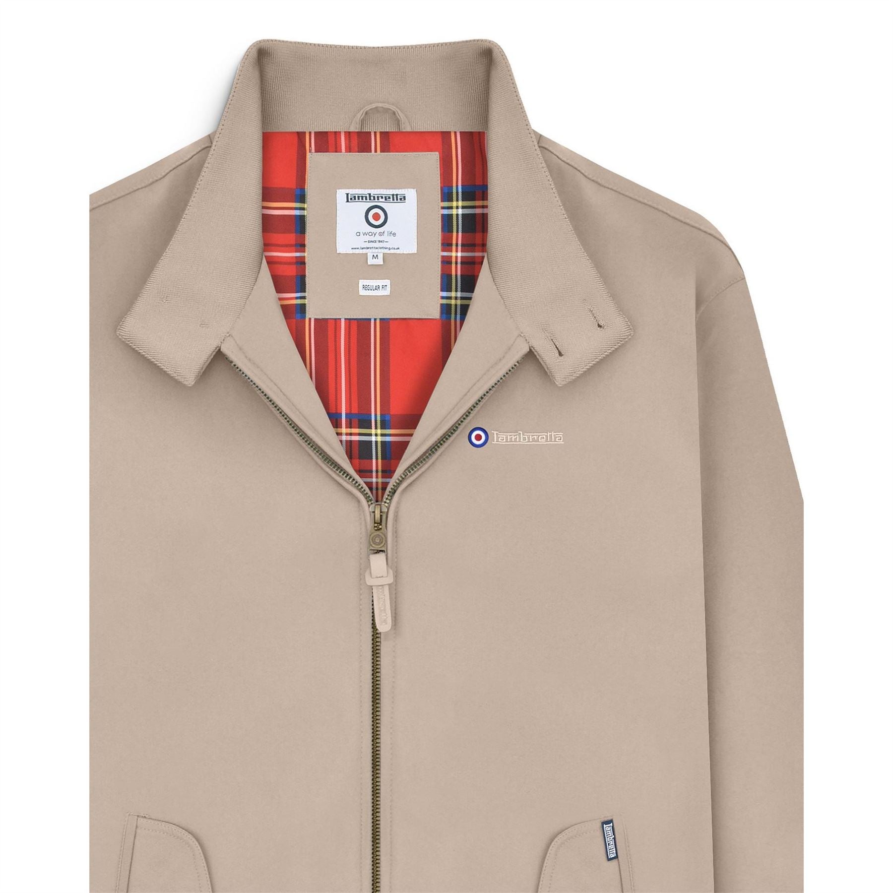 Lambretta Shower Resistant Harrington Bomber Jacket