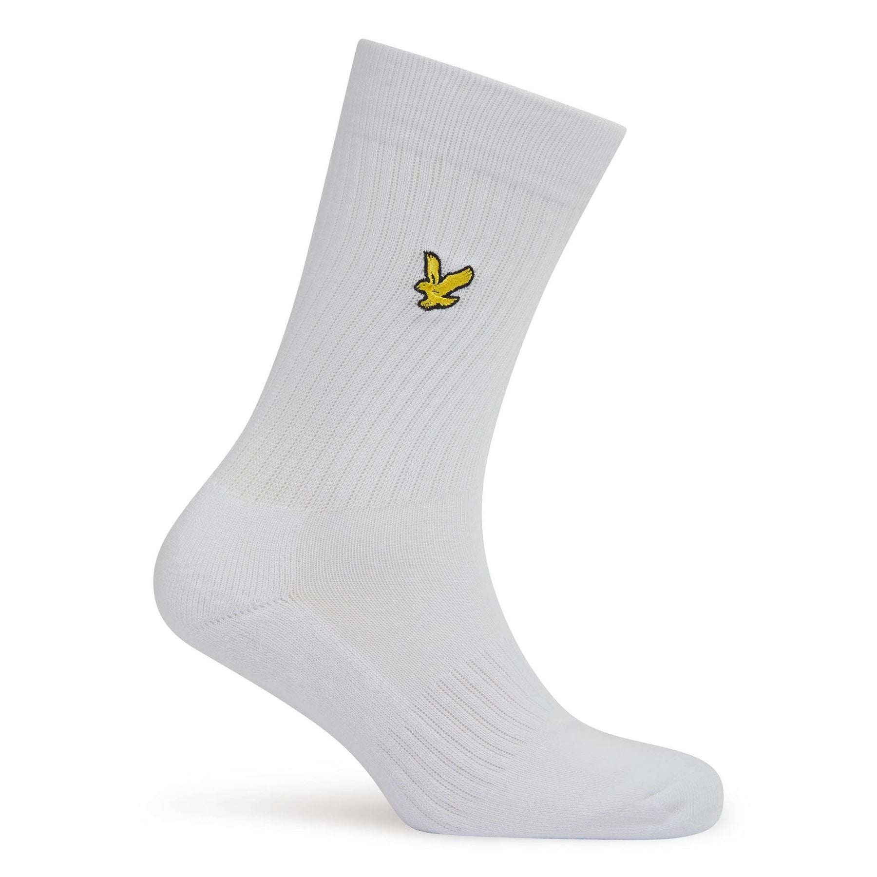 Lyle and Scott 3 Pack Lettering Crew Socks