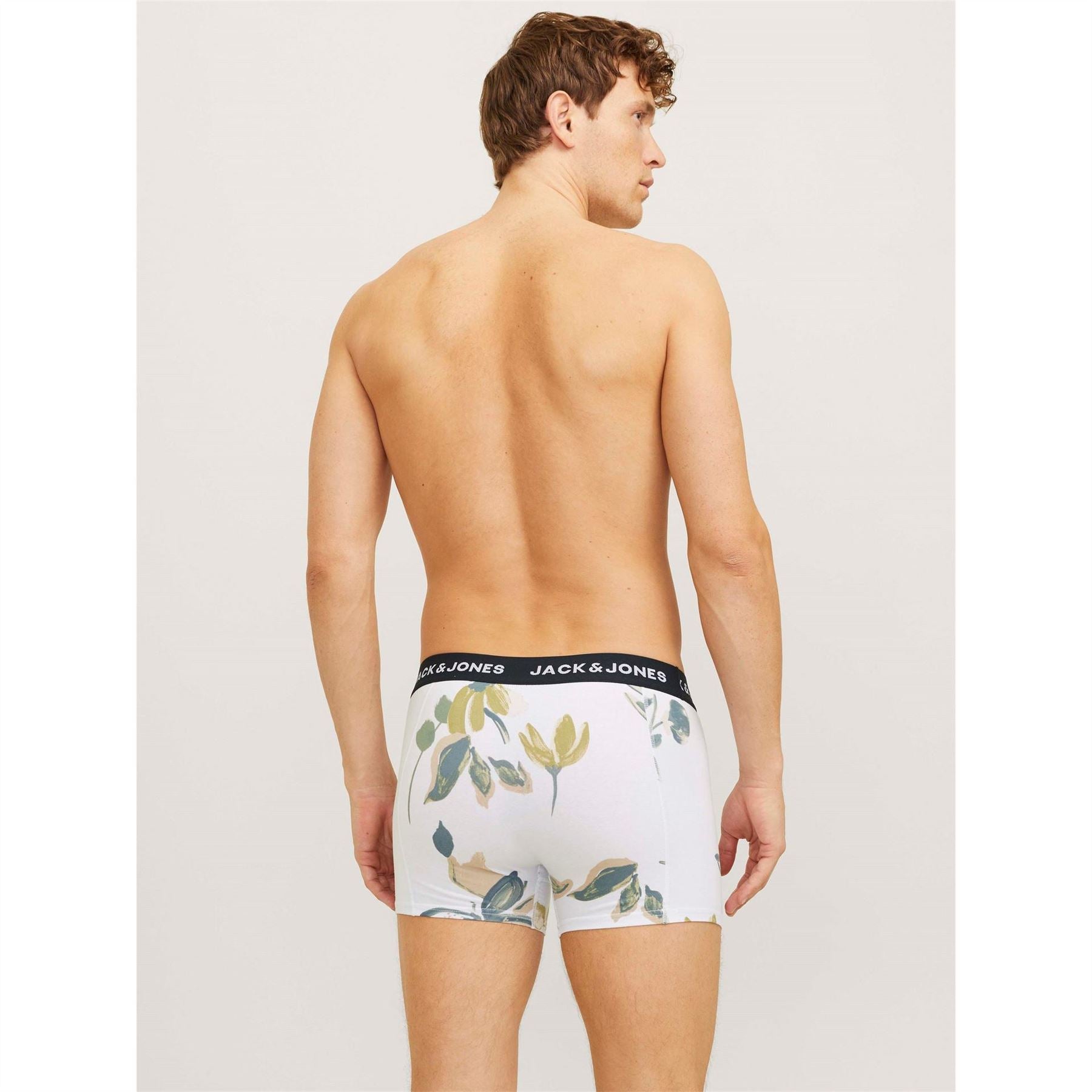 Jack and Jones Abstract 3 Pack Boxers