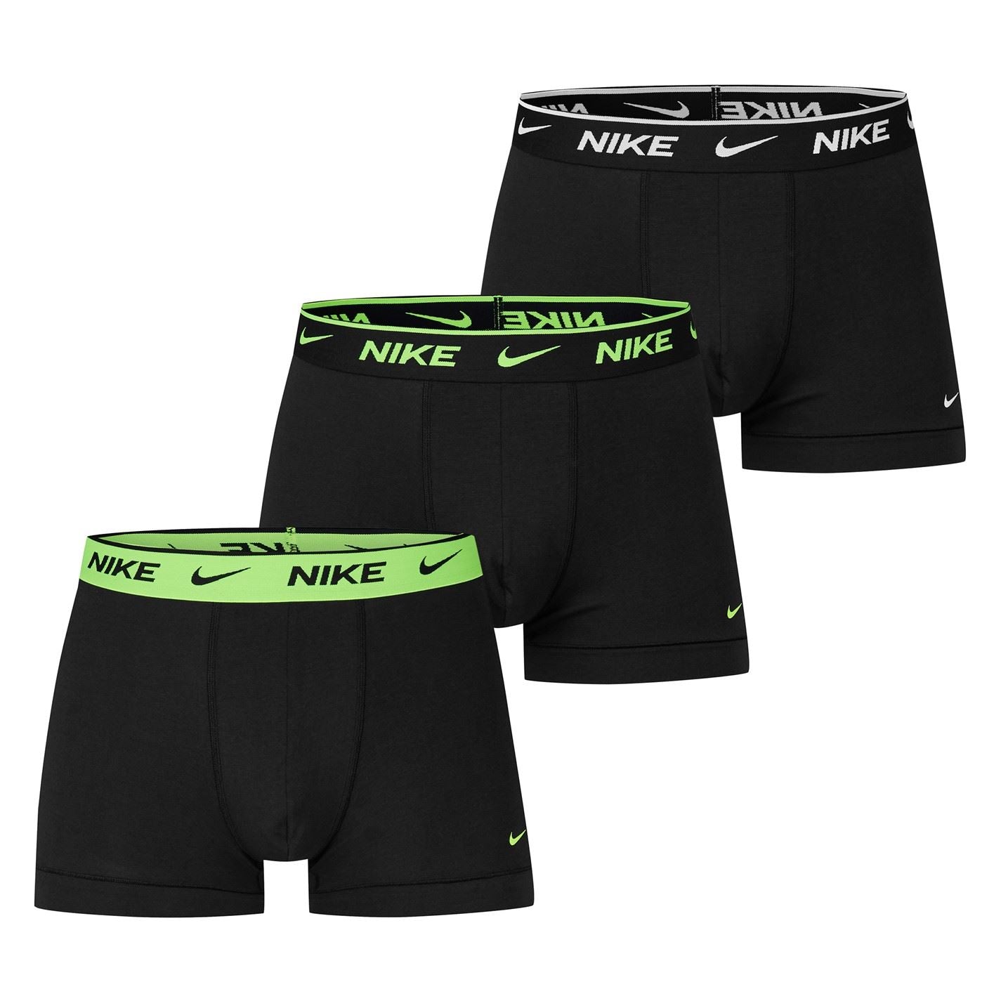 Nike Mens 3 Pack Everyday Cotton Trunks