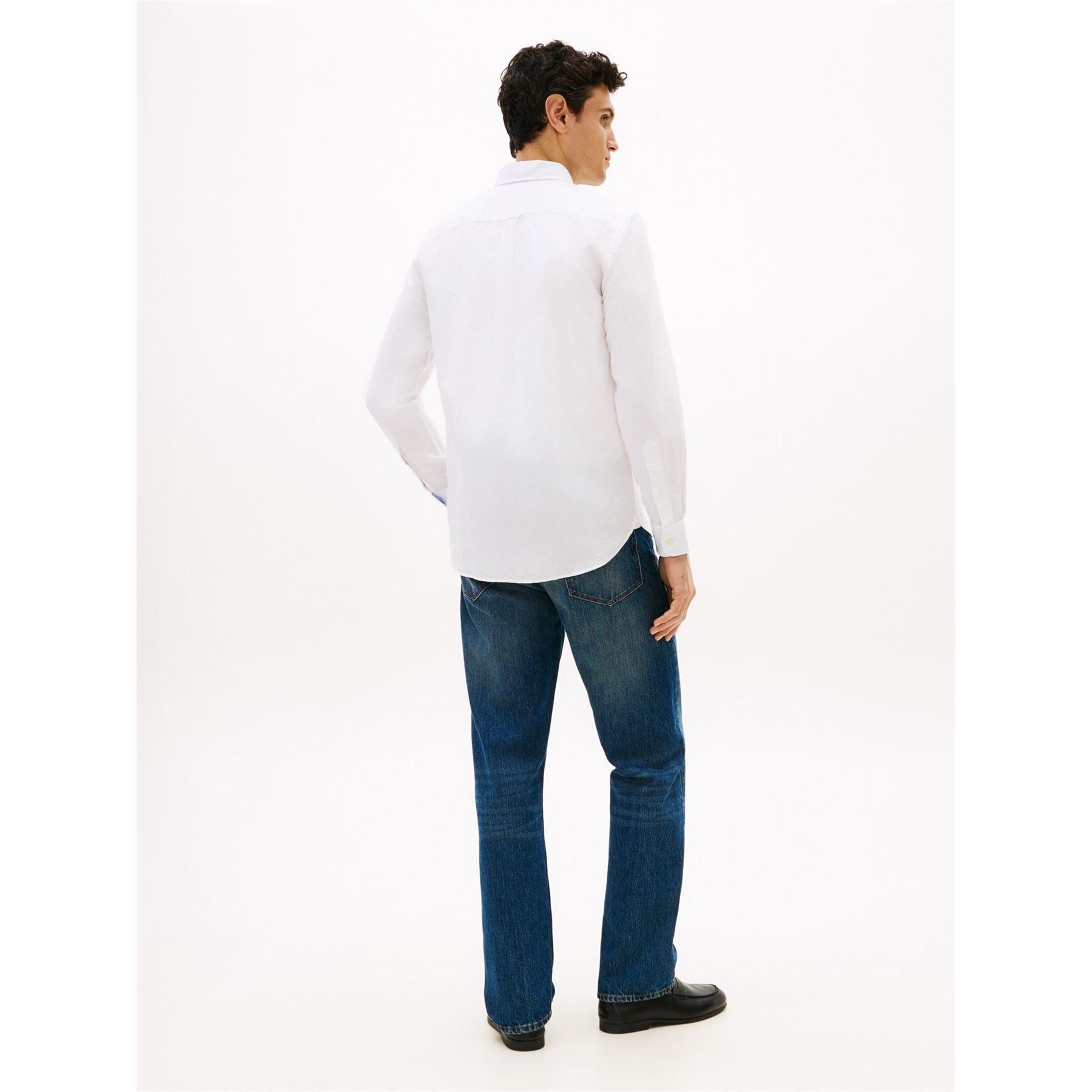 Tommy Hilfiger Linen Ls Shirt Sn63