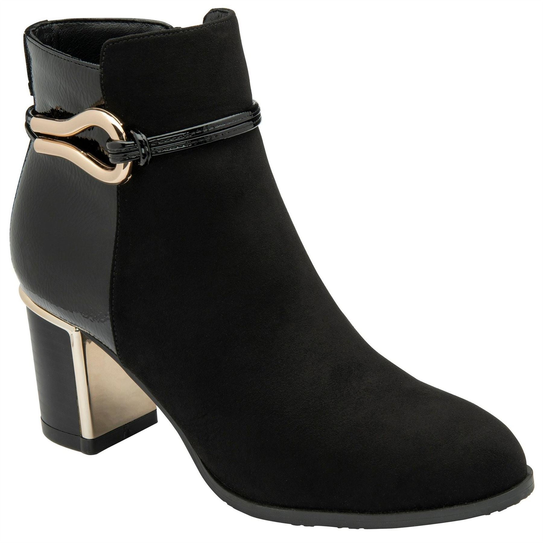 Lotus Shoes Ebony Boot
