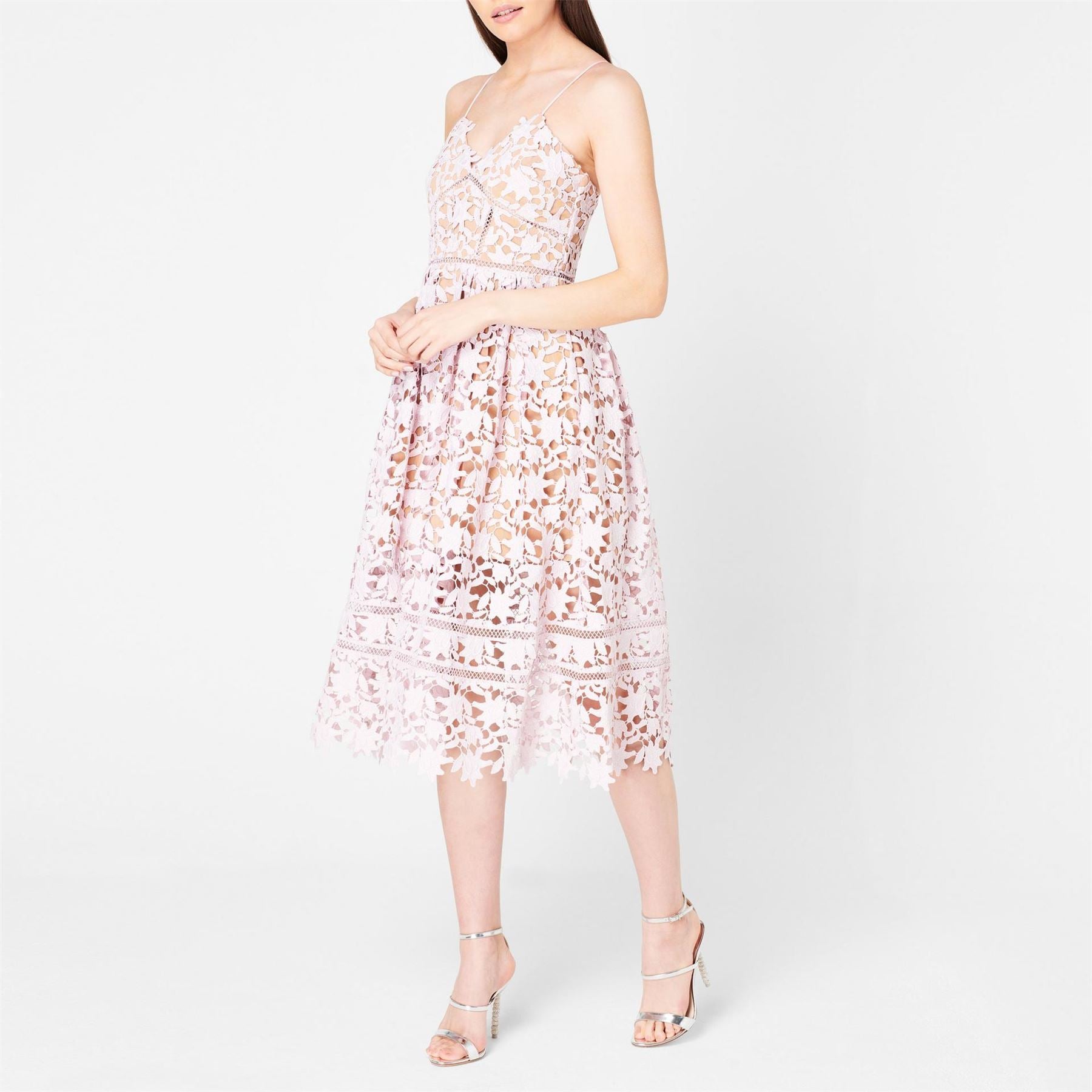 Self Portrait Midi Dress