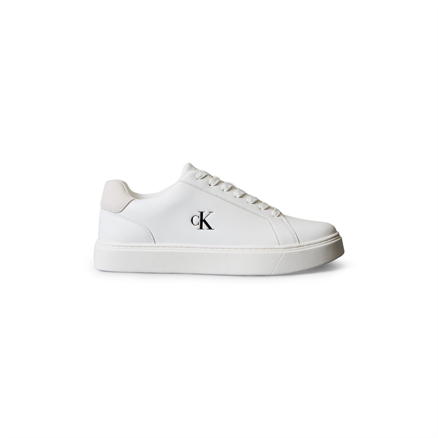 Calvin Klein Leather Classic Cup Low Top Trainers
