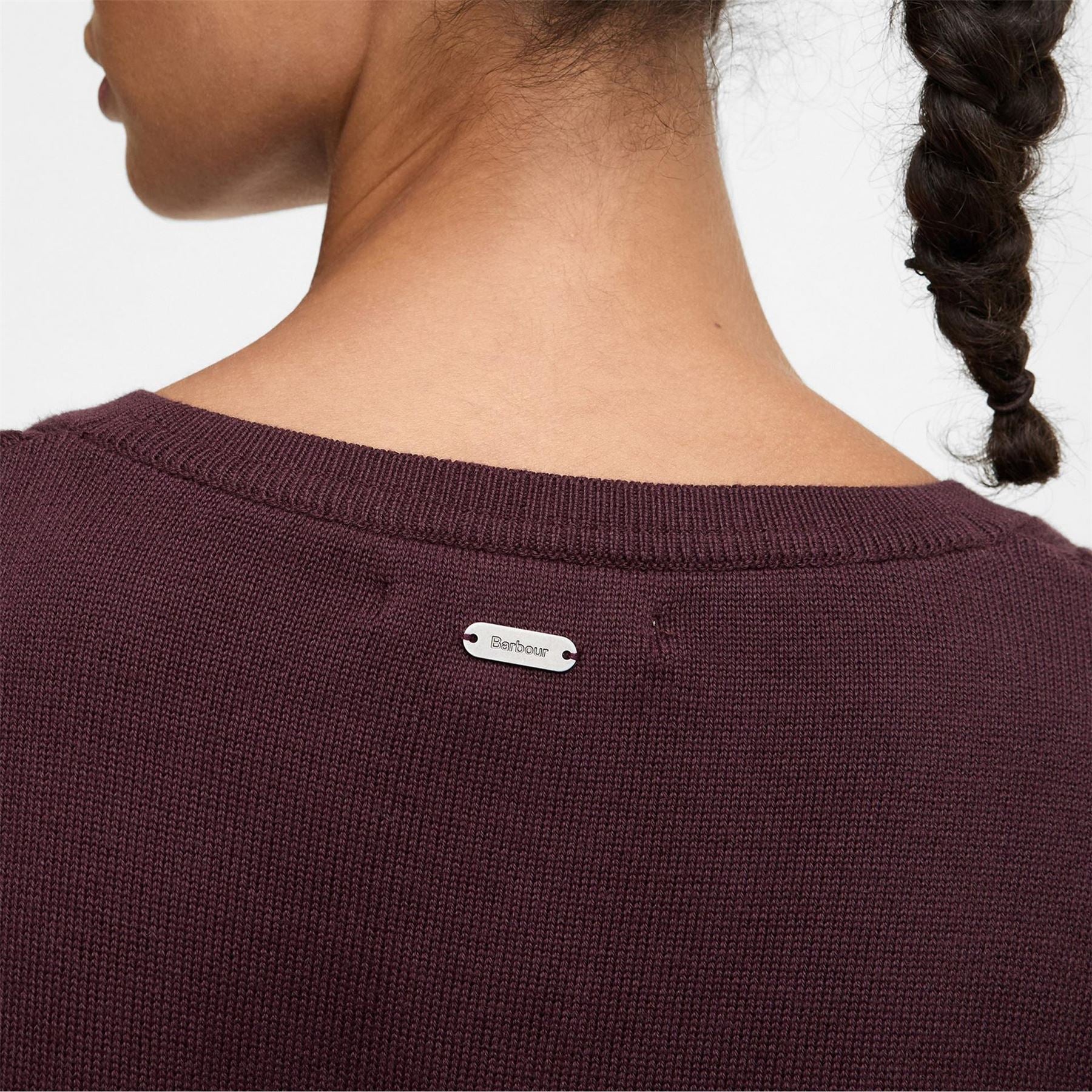 Barbour V Neck Knit