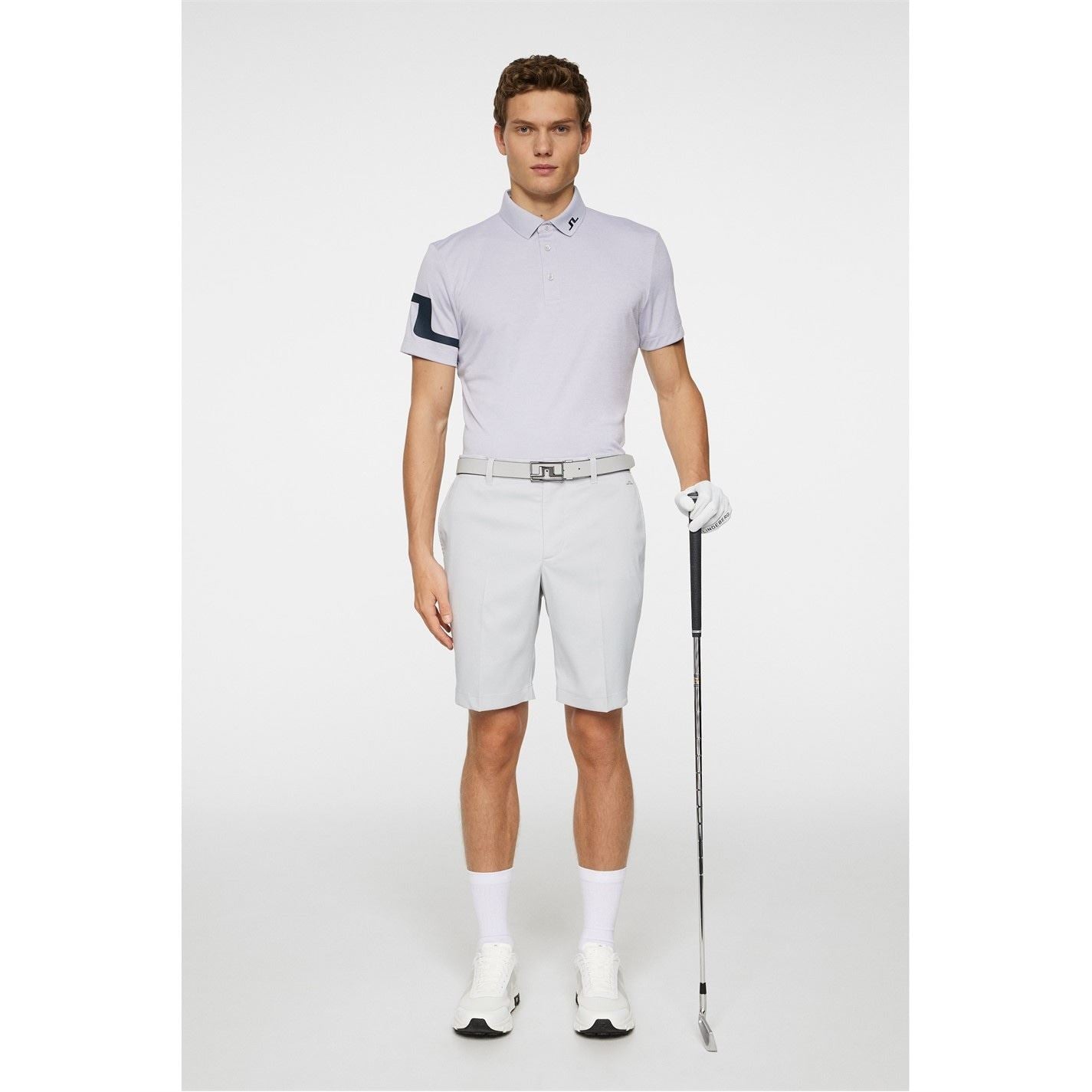 J Lindeberg Golf Short Sleeve Performance Polo Shirt