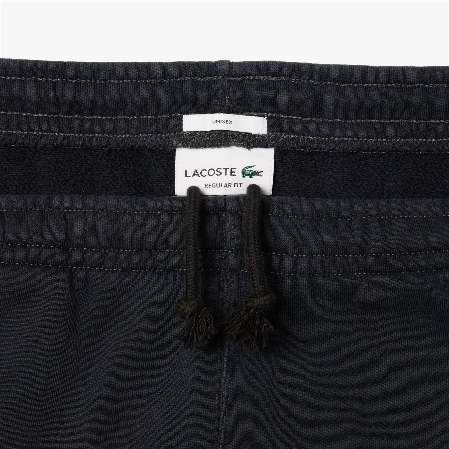 Lacoste Solid Patterned Elasticated Cuff Sweatpants