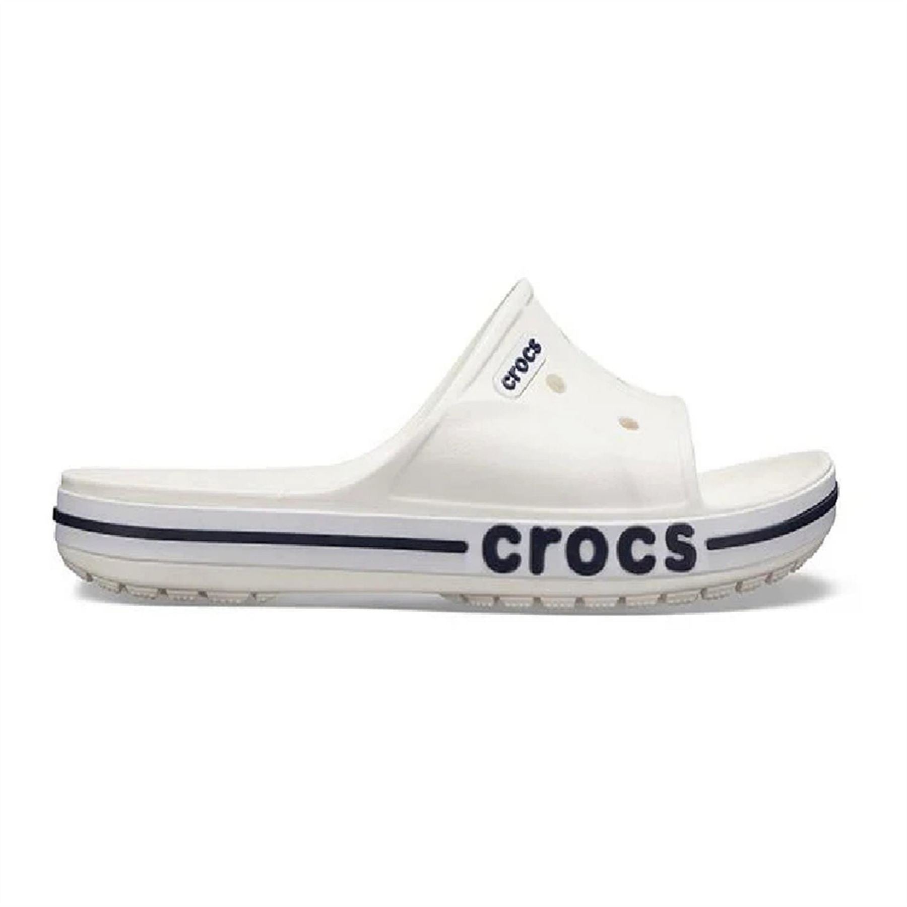 Crocs Bayabnd Lacoste Lettering Open Toe Slides