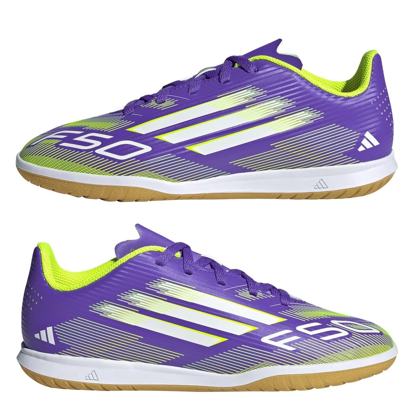 adidas F50 Messi Club Childrens Indoor Football Boots
