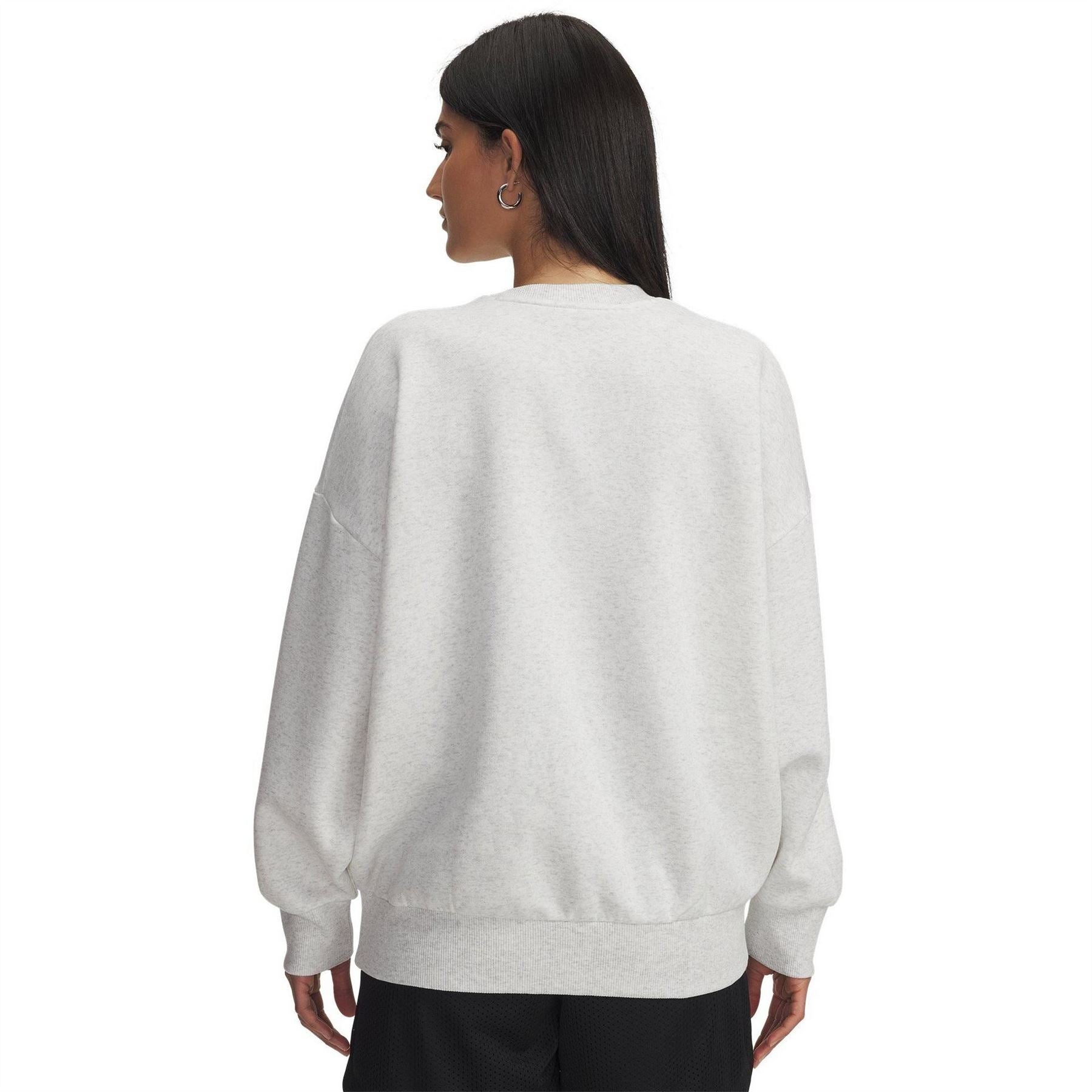 Under Armour Womens Armour Rival Fleece Os Crew Sweatshirt