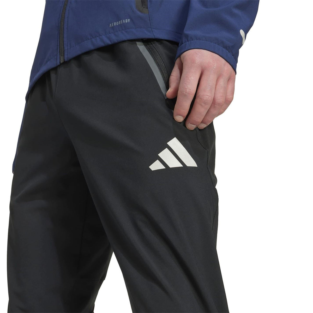 adidas Mens Arsenal Vis Tech Travel Tracksuit Bottoms