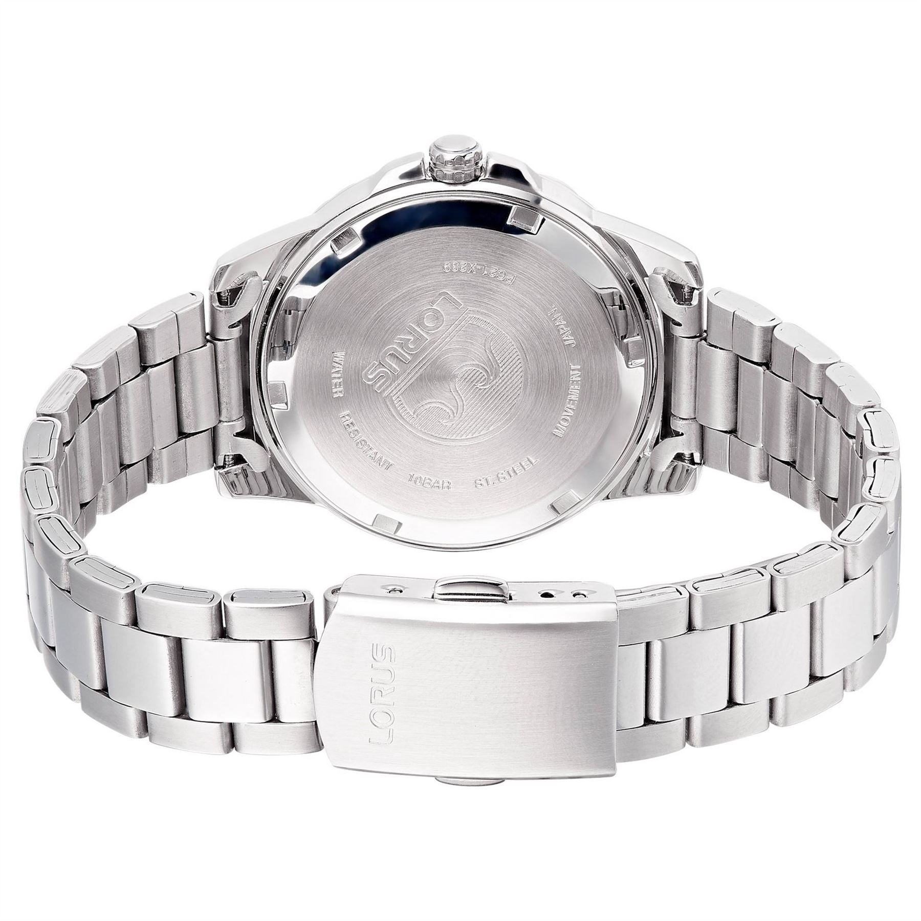 Lorus Sport Analogue Steel Bracelet Watch