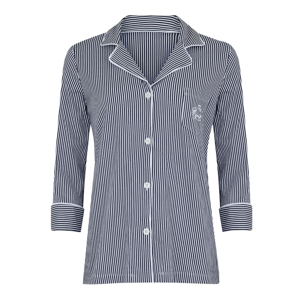 Lauren by Ralph Lauren Classic Notch Long Sleeve Pyjama Set