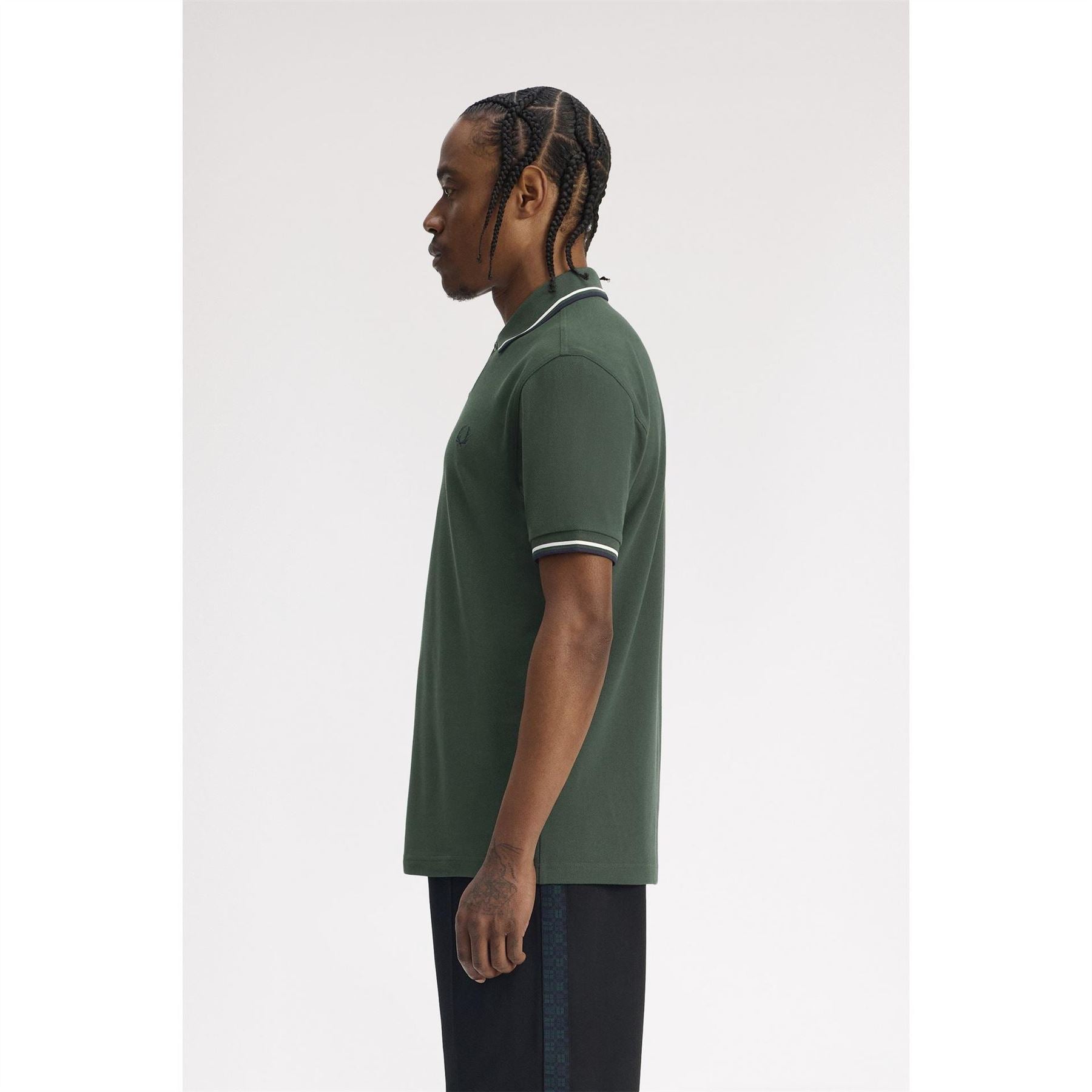 Fred Perry Sleeve Twin Tipped Polo Shirt