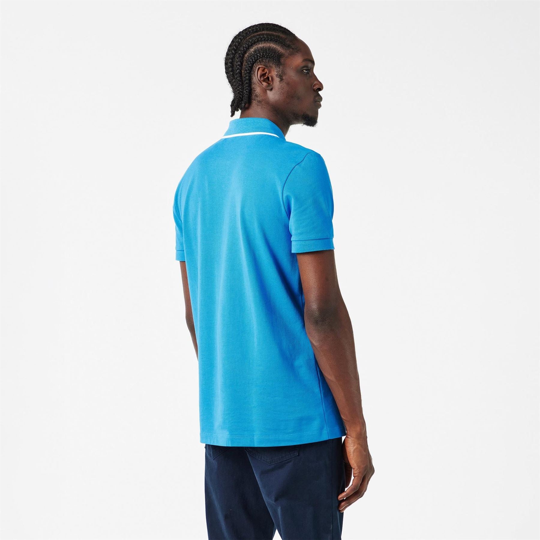Boss Collared Neck Short Sleeve Polo Shirt