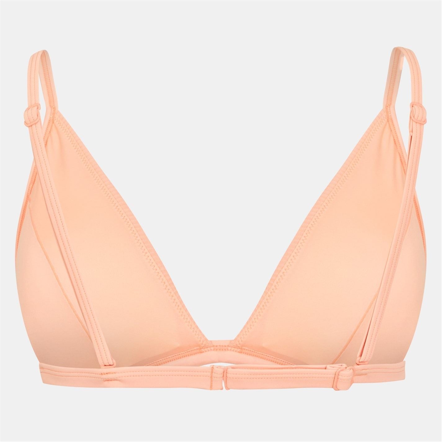 Puma Swim Ribbed Triangle Bikini Top
