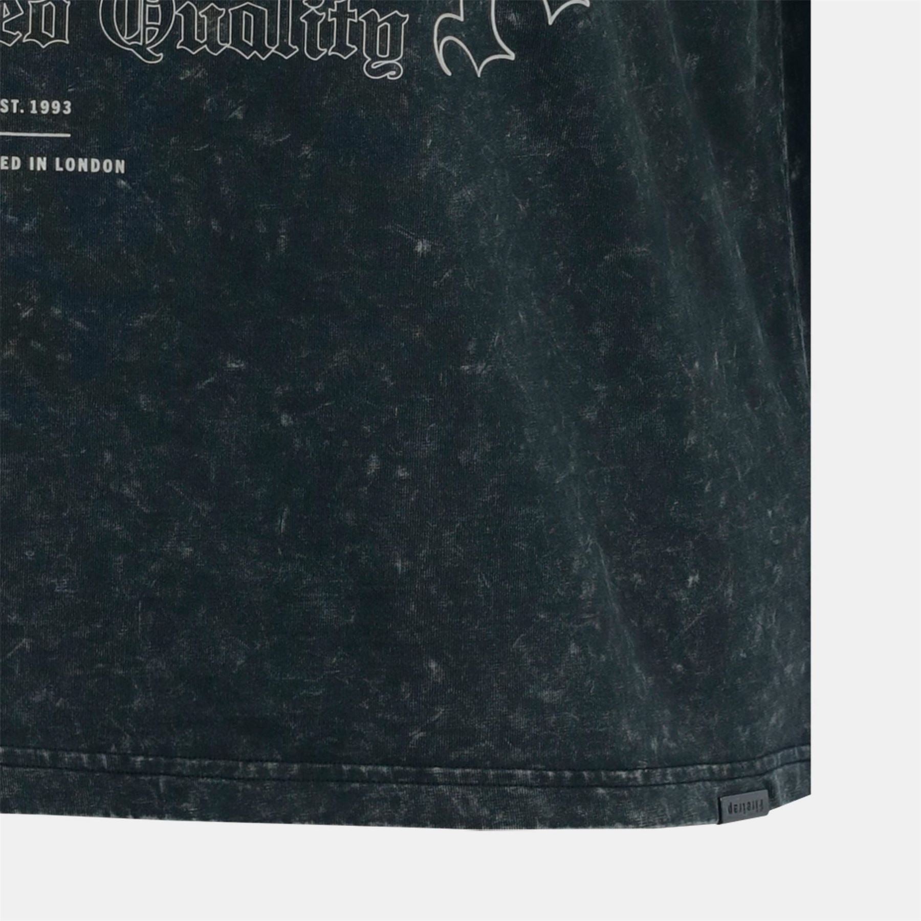 Firetrap Wash Cotton Short Sleeve T-Shirt