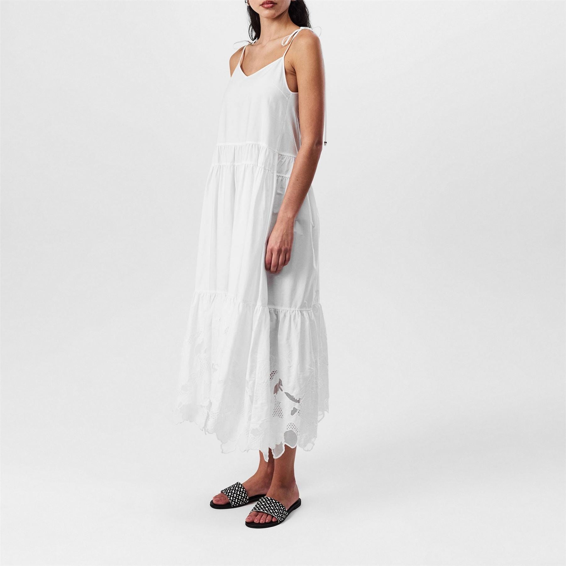 Boss Dembaya Dress, Flattering Tiered Skirt