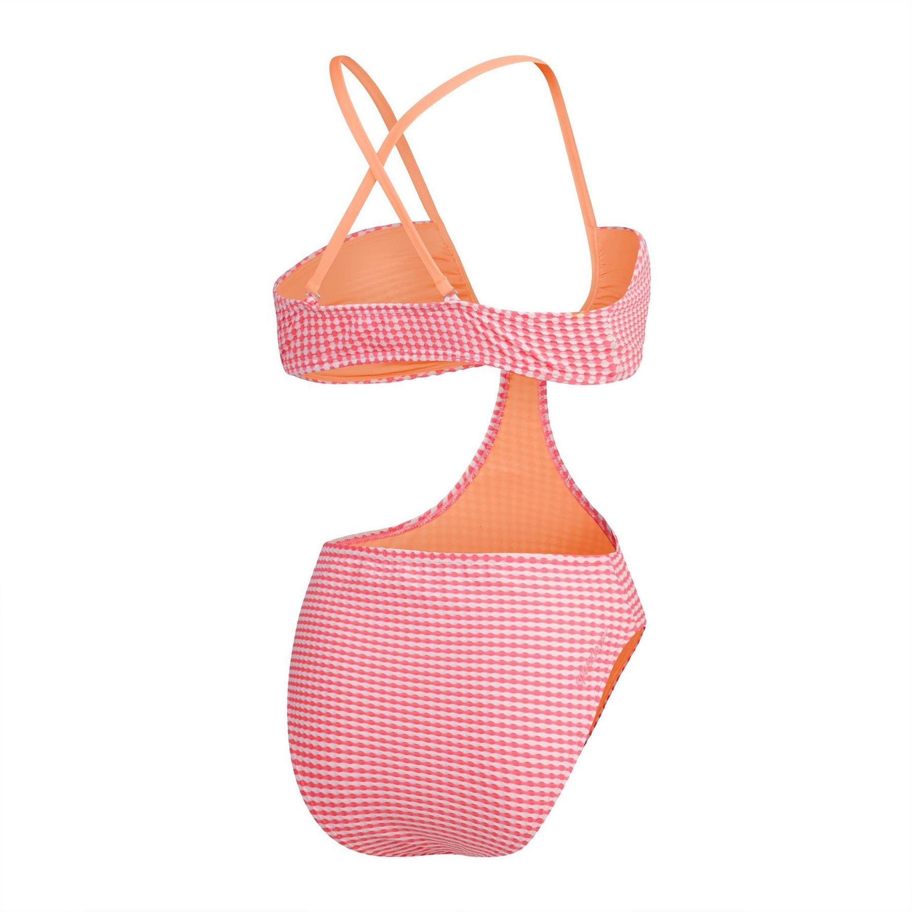 Speedo Gingham Patterned Convertible Swimsuit
