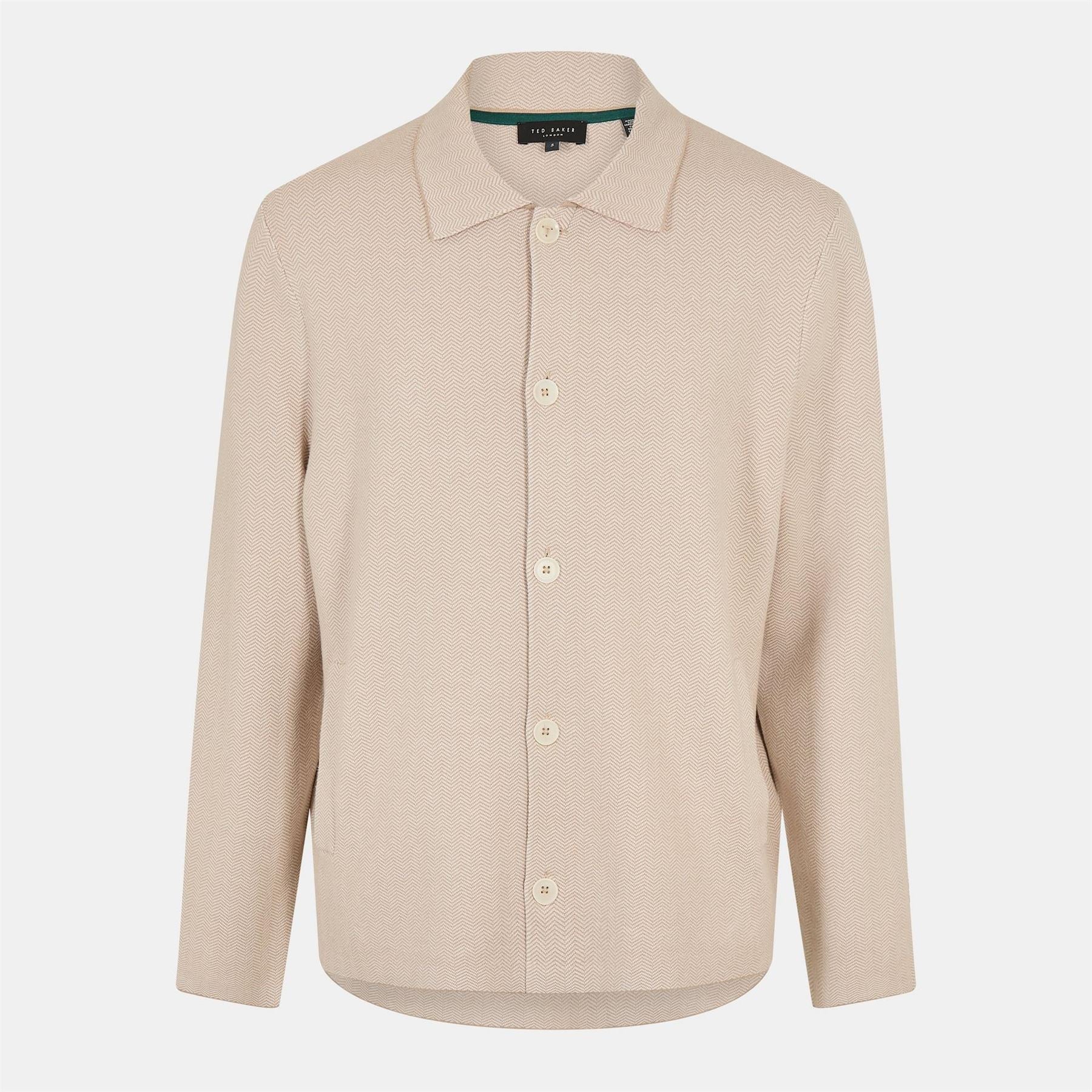 Ted Baker Thimon Herringbone Overshirt