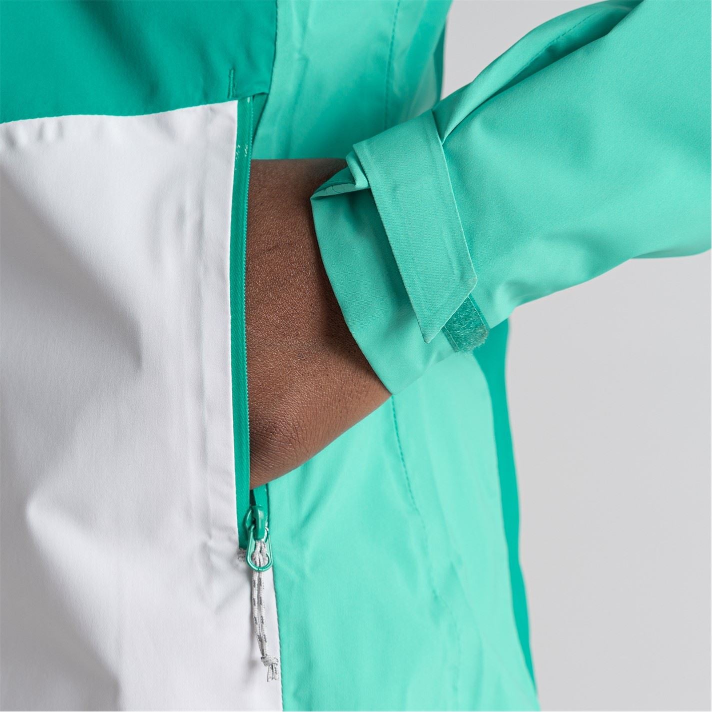 Craghoppers Jamila Funnel Neck Long Windbreaker Jacket