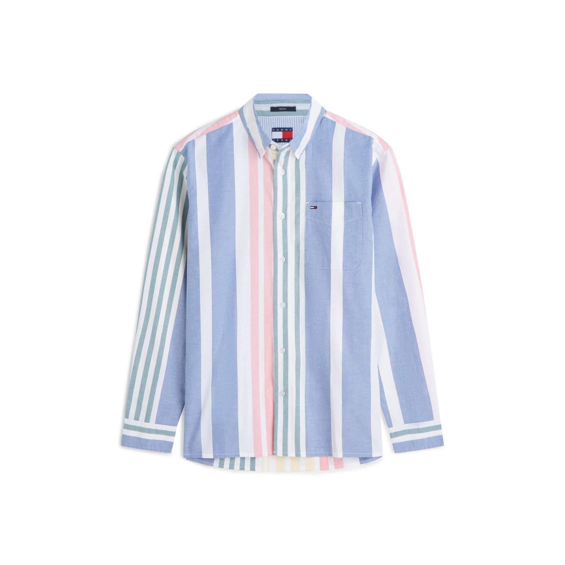 Tommy Jeans Long Sleeve Patterned Shirt