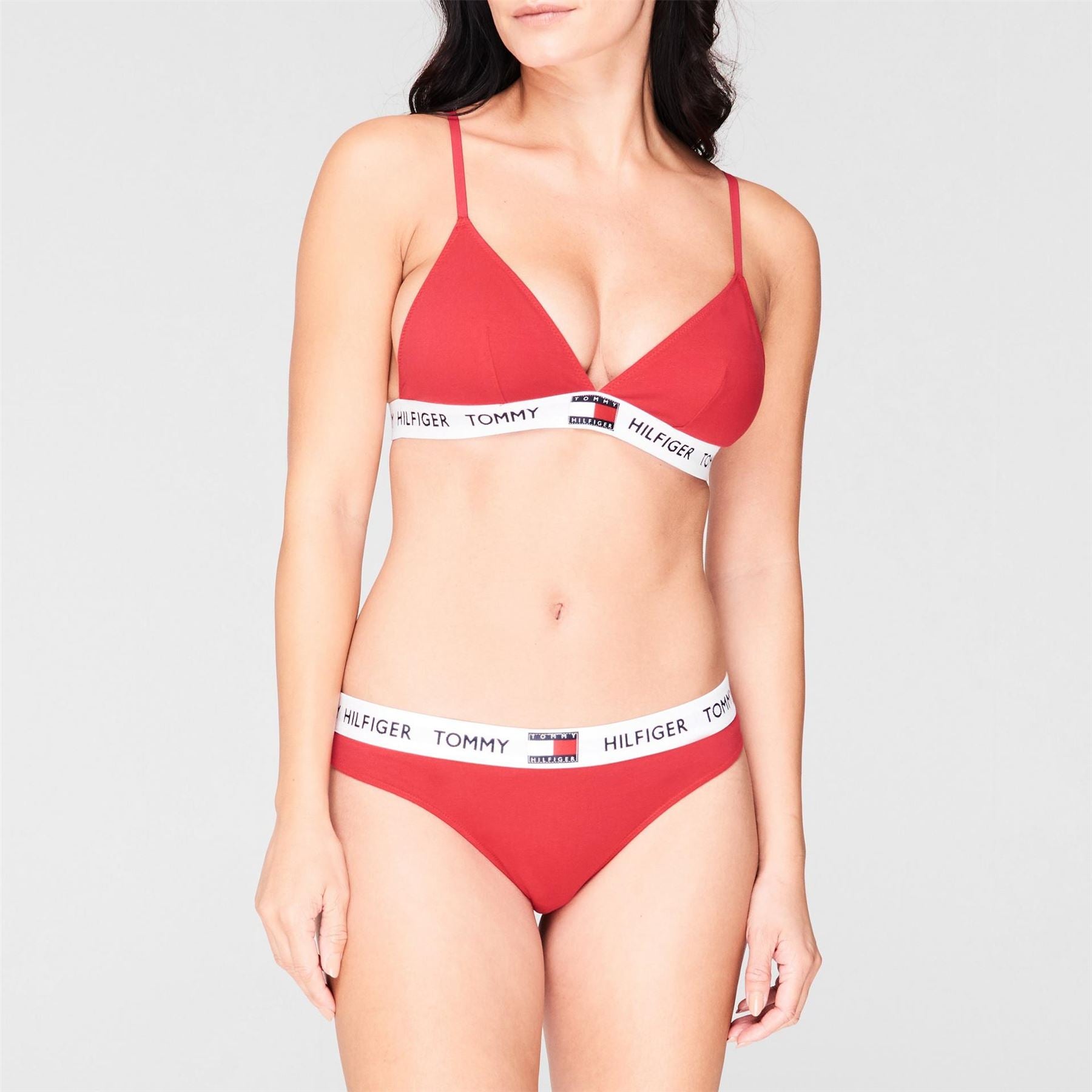 Tommy Hilfiger Cotton Padded Triangle Bra