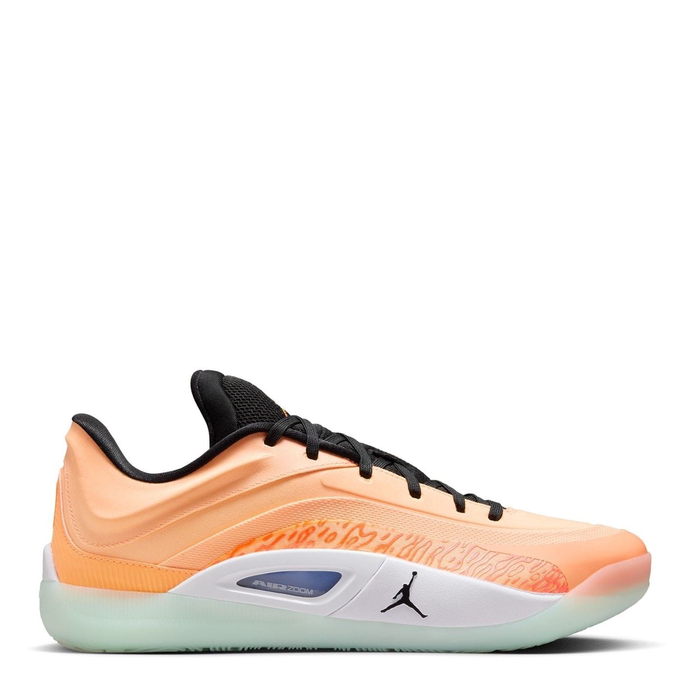 Air Jordan Zion 4 Low Top Graphic Print Sneakers