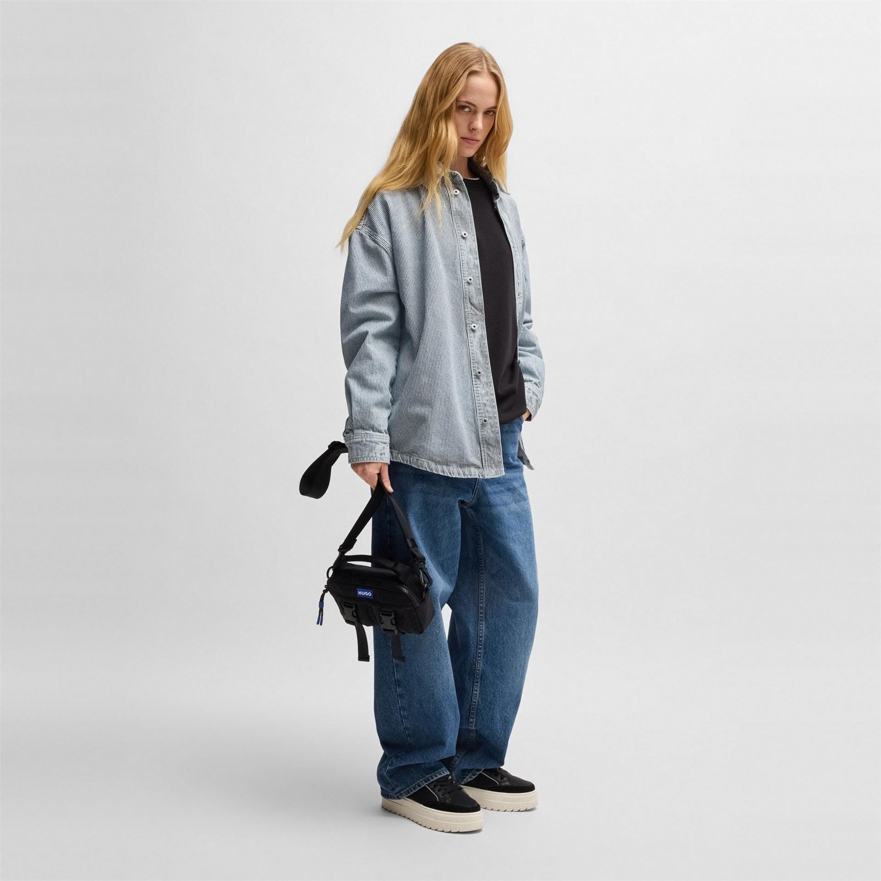 Hugo Relaxed Fit Long Sleeve Shirt