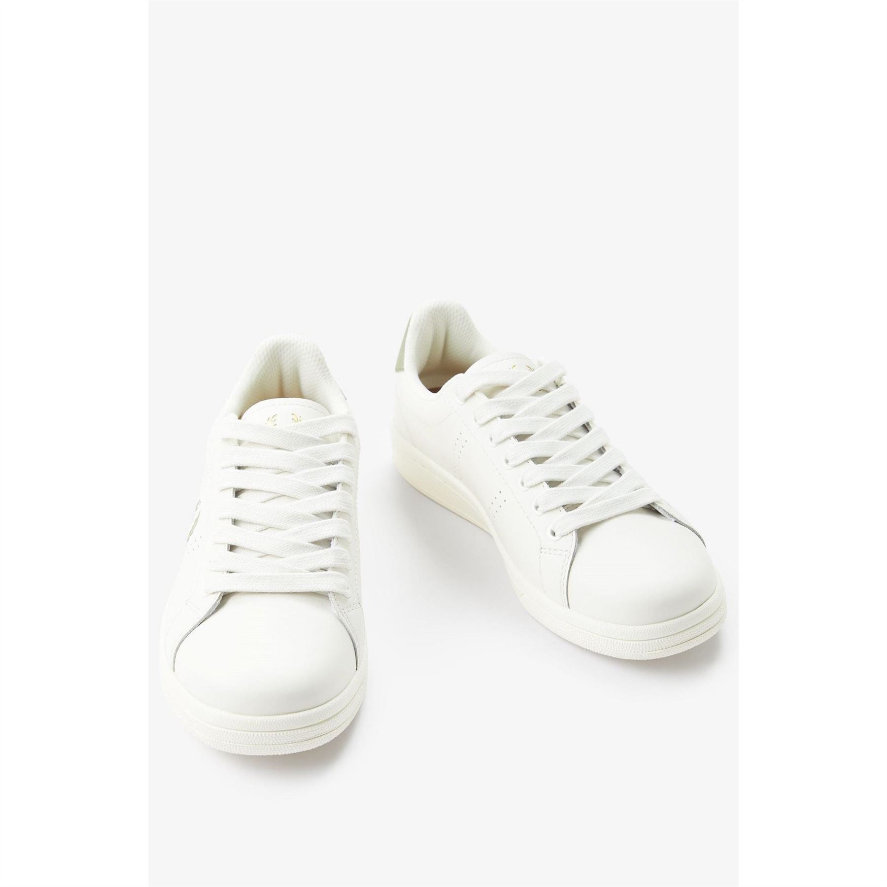 Fred Perry Leather Low Top Trainers