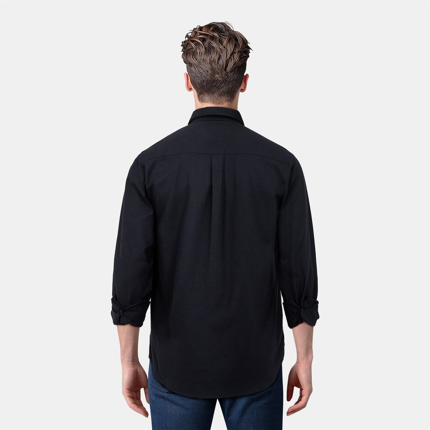 Lyle and Scott Flannel Long Sleeve Regular Fit Shirt