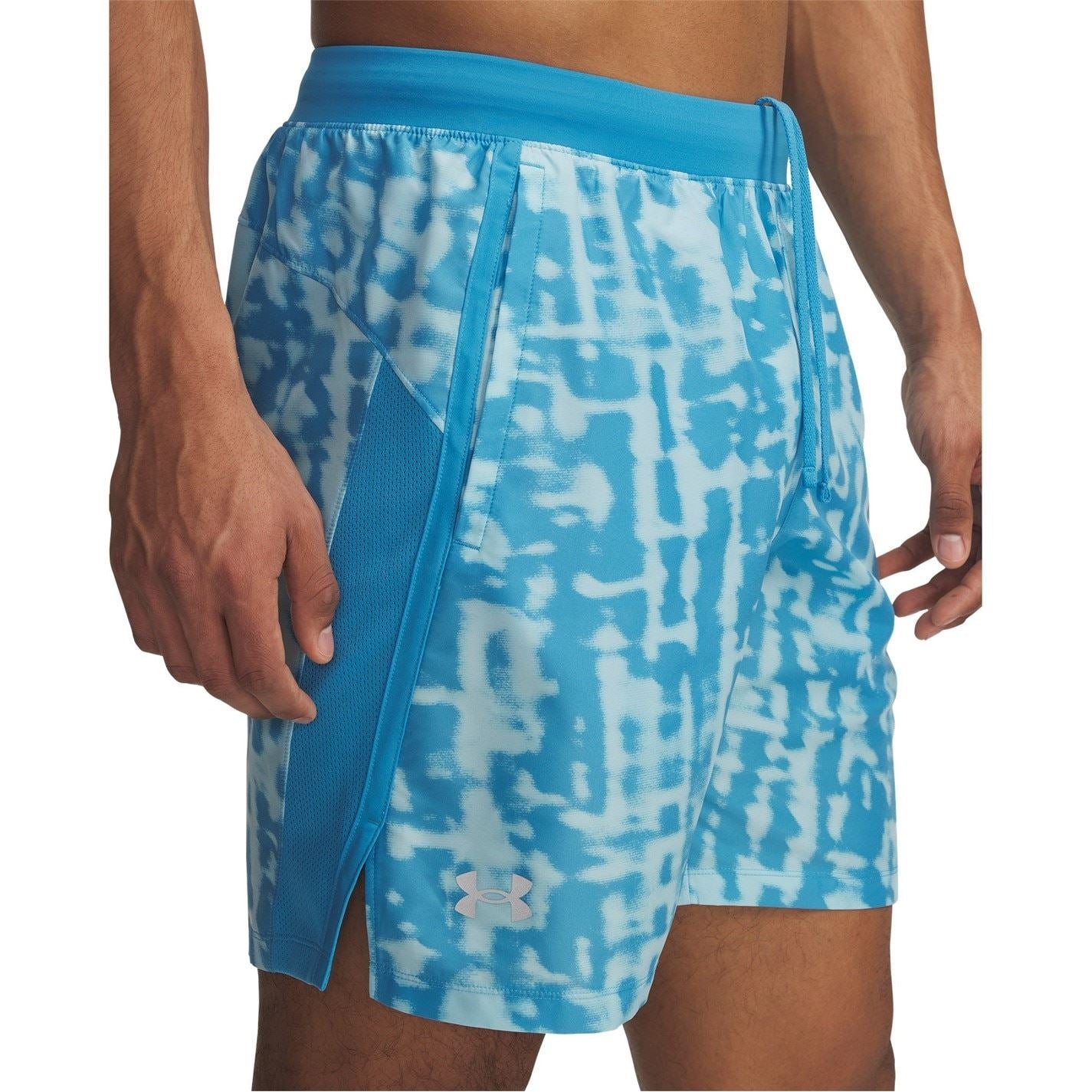 Under Armour Abstract Patterned Bermuda Shorts