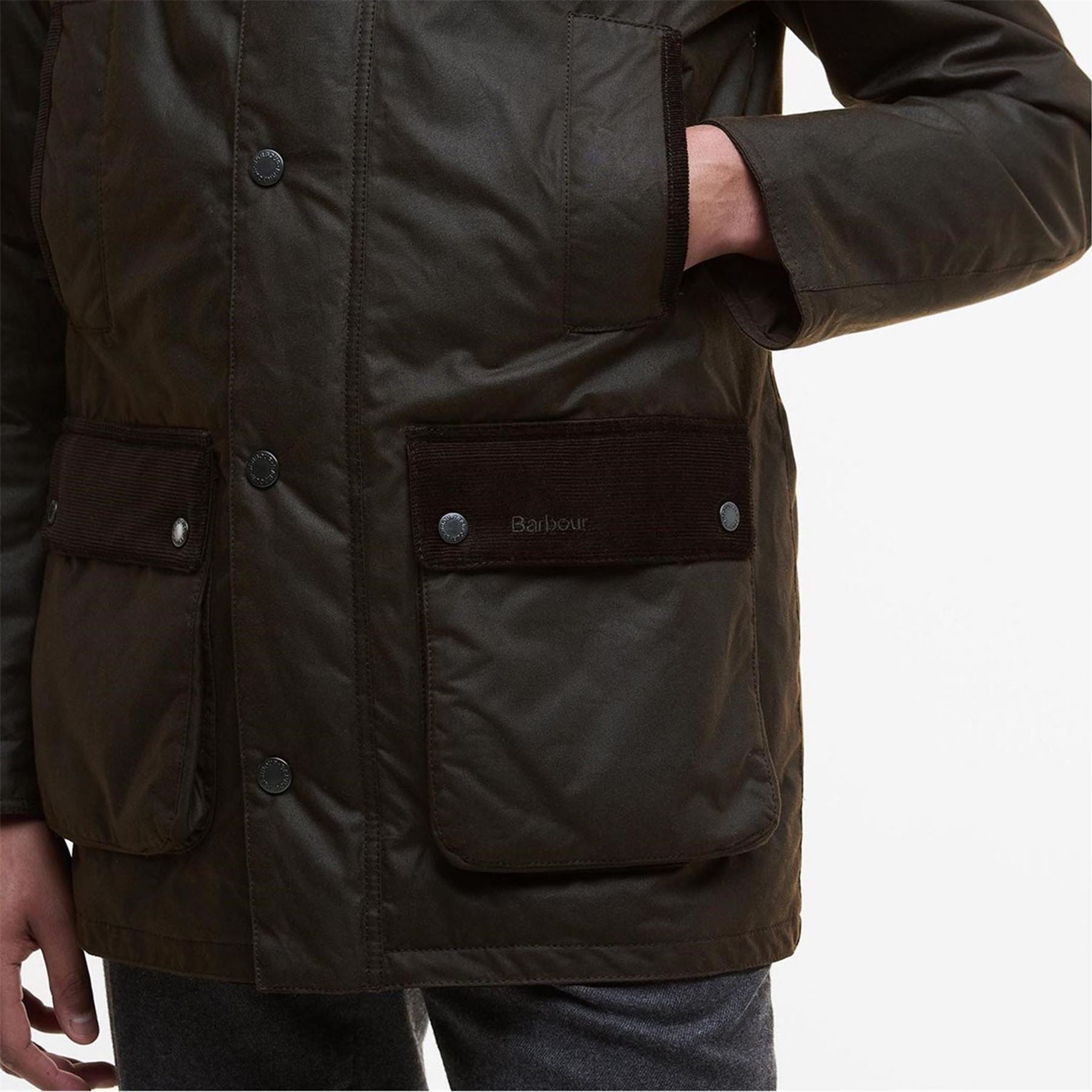 Barbour Border Waxed Jacket