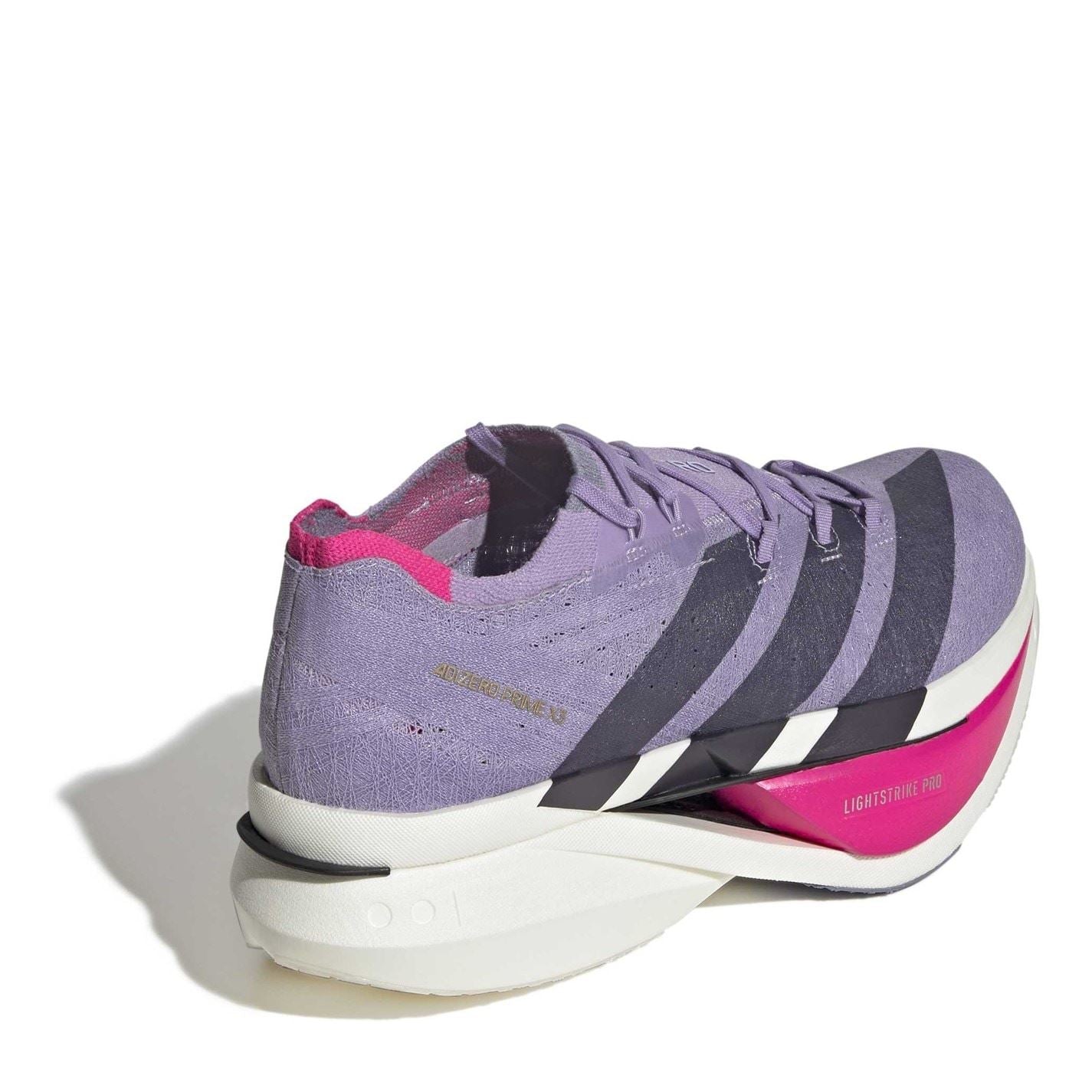 adidas Mens Adizero Prime X3 Strung Running Shoes