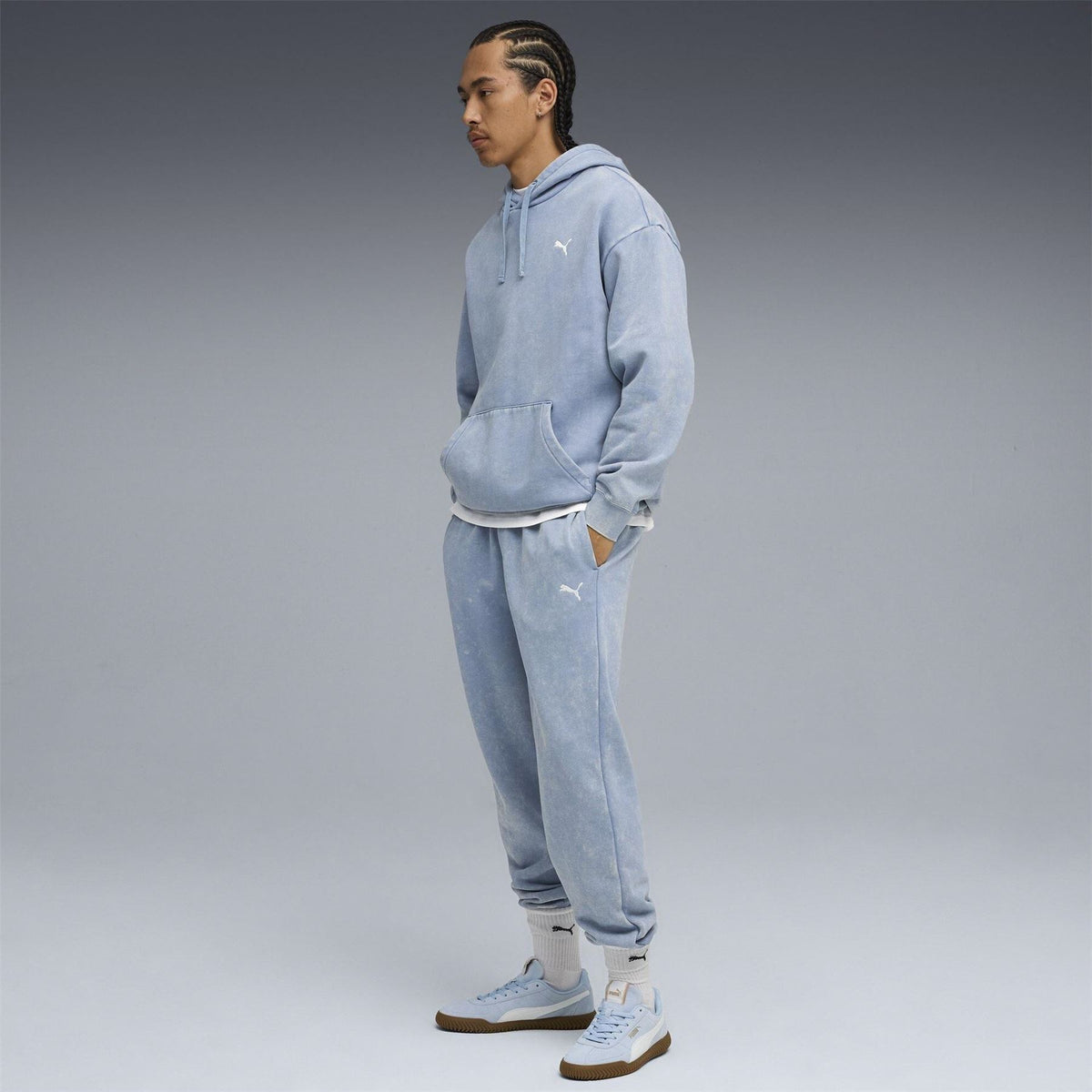 Puma Elevated Relaxed Wash Overhead Hoodie