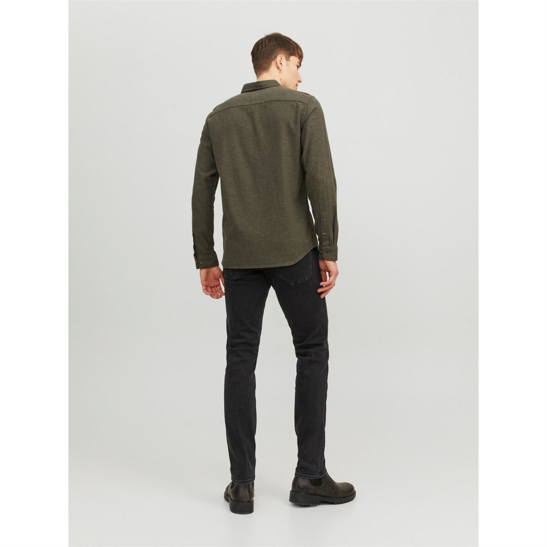 Jack and Jones Slim Fit Long Sleeve Shirt