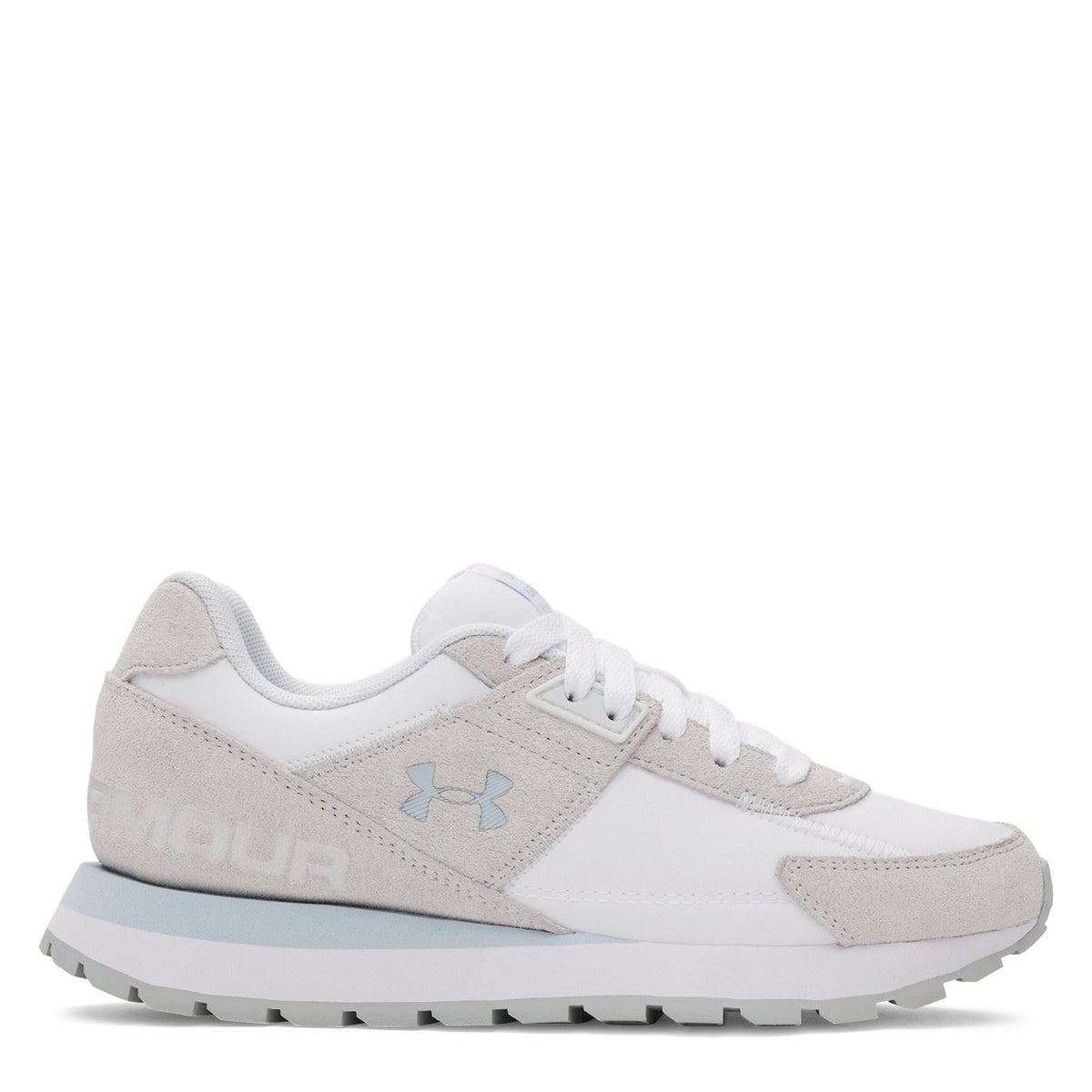 Under Armour Essential Runner Lace-Up Low Top Sneakers with Logo